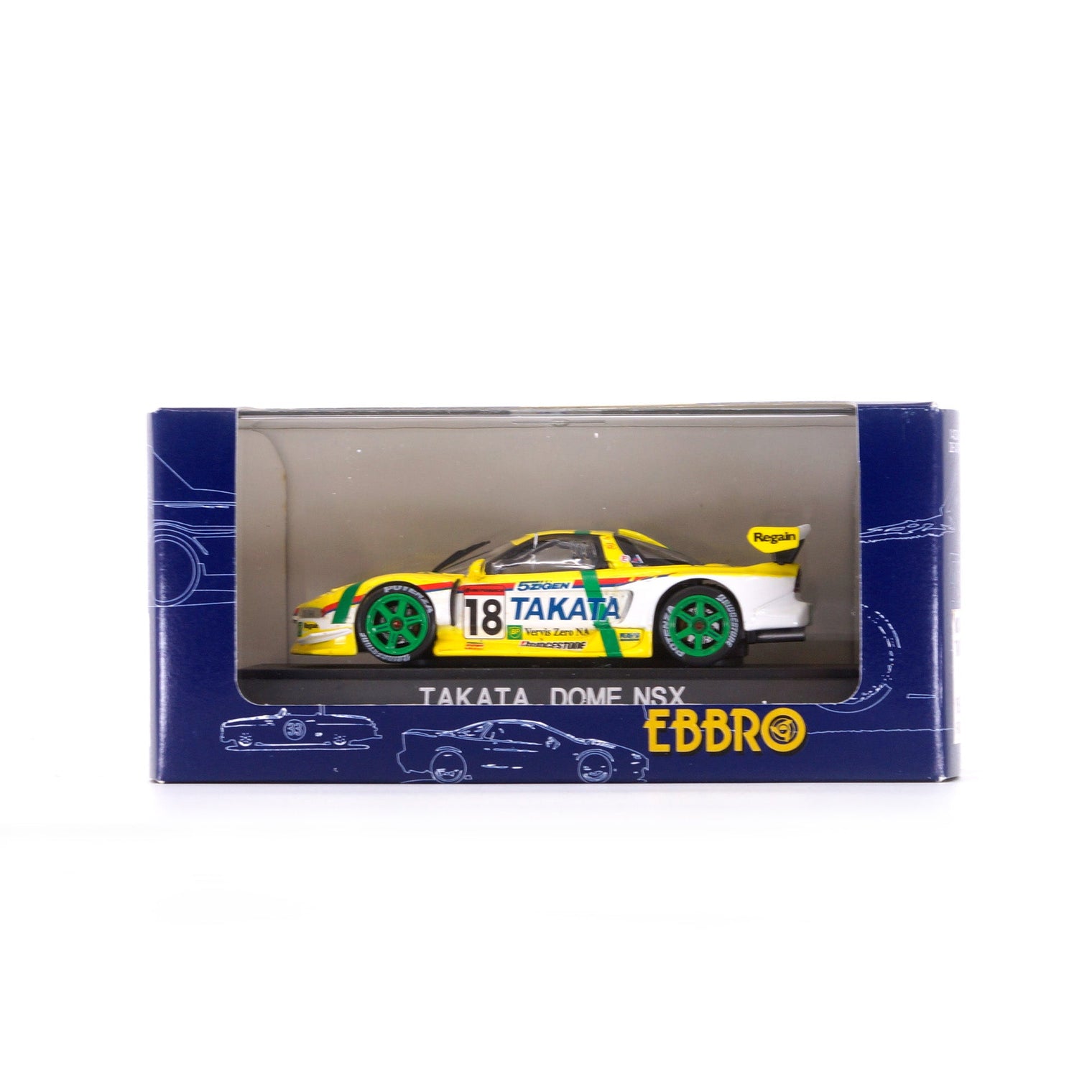 1/43 NSX JGTC 2000 TAKATA (YELLOW)