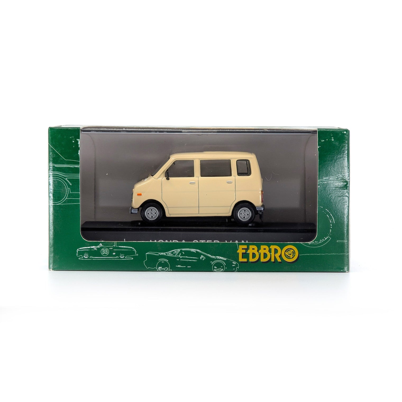 1/43 HONDA STEP VAN（LIGHT YELLOW）