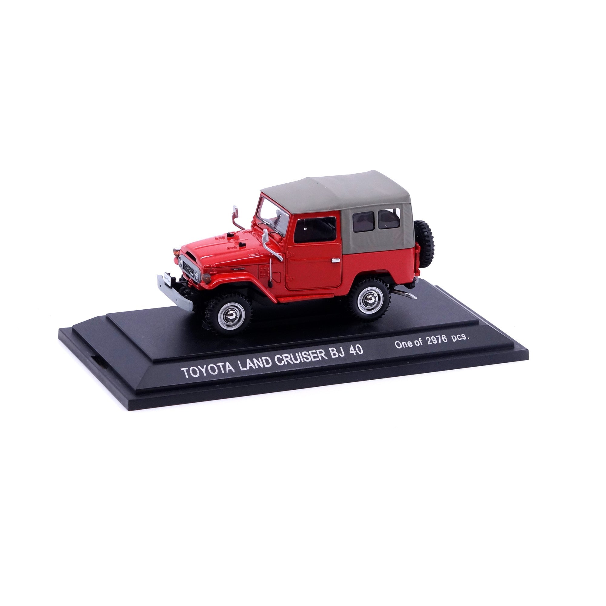 EBBRO TOYOTA LAND CRUISER BJ 40 赤 1/43 TOYOTA LAND CRUISER BJ 40 (RED) – EBBRO