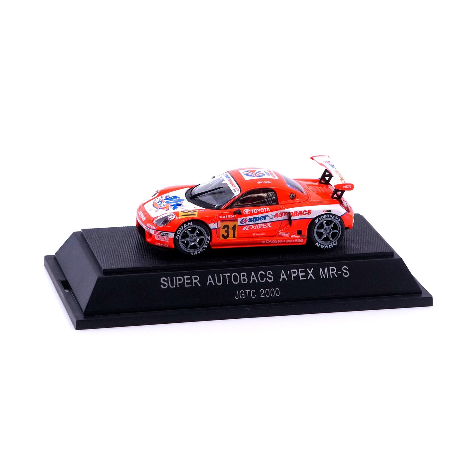 1/43 TOYOTA SUPER AUTOBACS A'PEX MR-S (ORANGE)