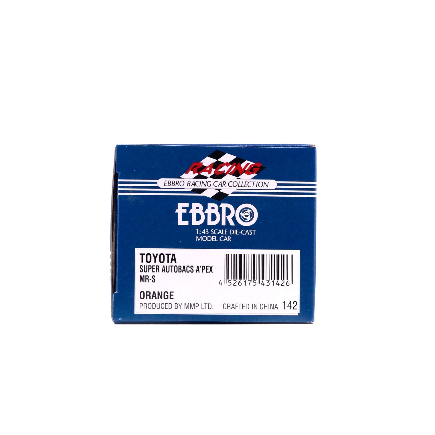 1/43 TOYOTA SUPER AUTOBACS A'PEX MR-S (ORANGE)