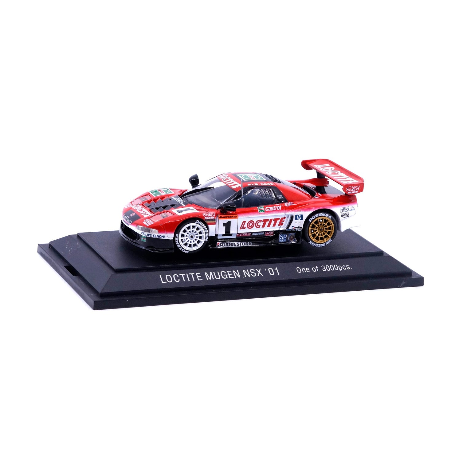 1/43 '01 NSX JGTC LOCTITE MUGEN (RED)