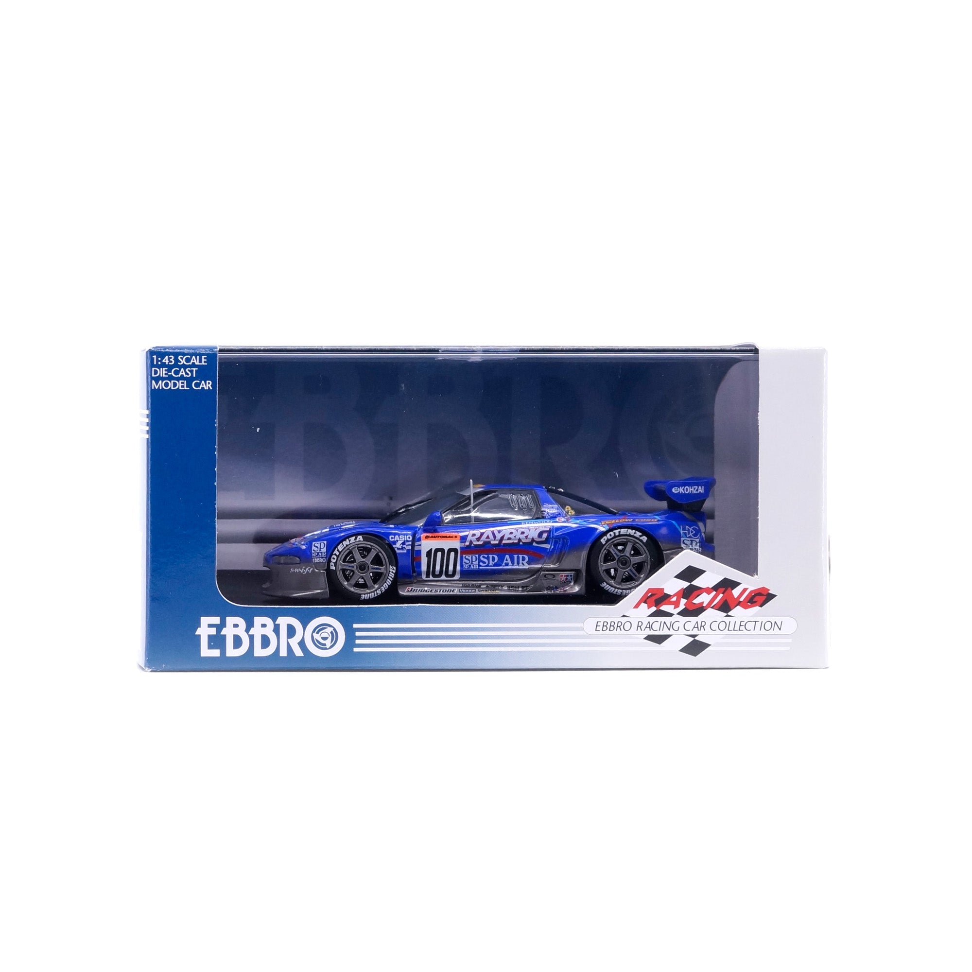 1/43 '01 JGTC NSX RAYBRIG NSX (BLUE) – EBBRO