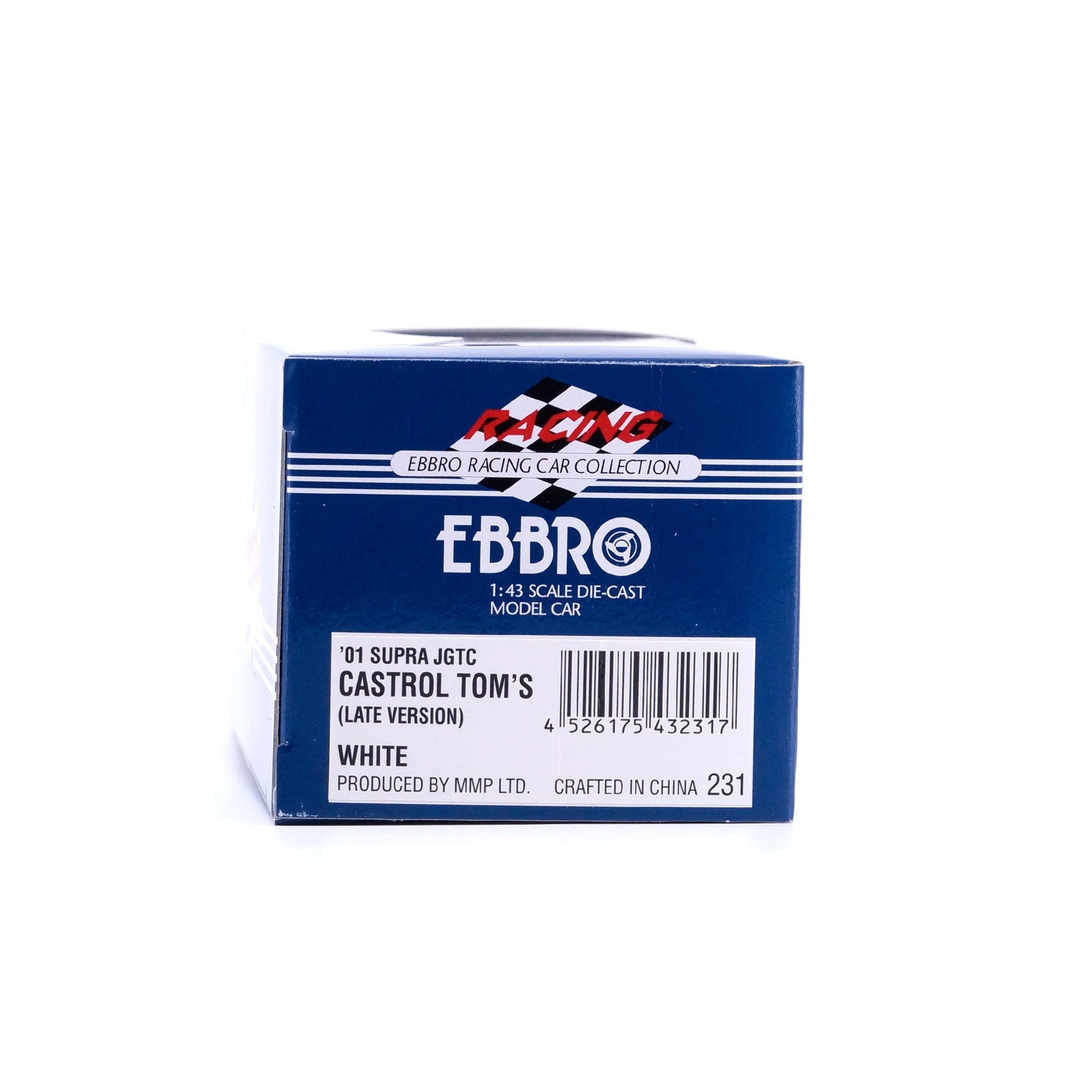 1/43 '01 SUPRA JGTC CASTROL TOM'S (LATE VERSION) (WHITE)