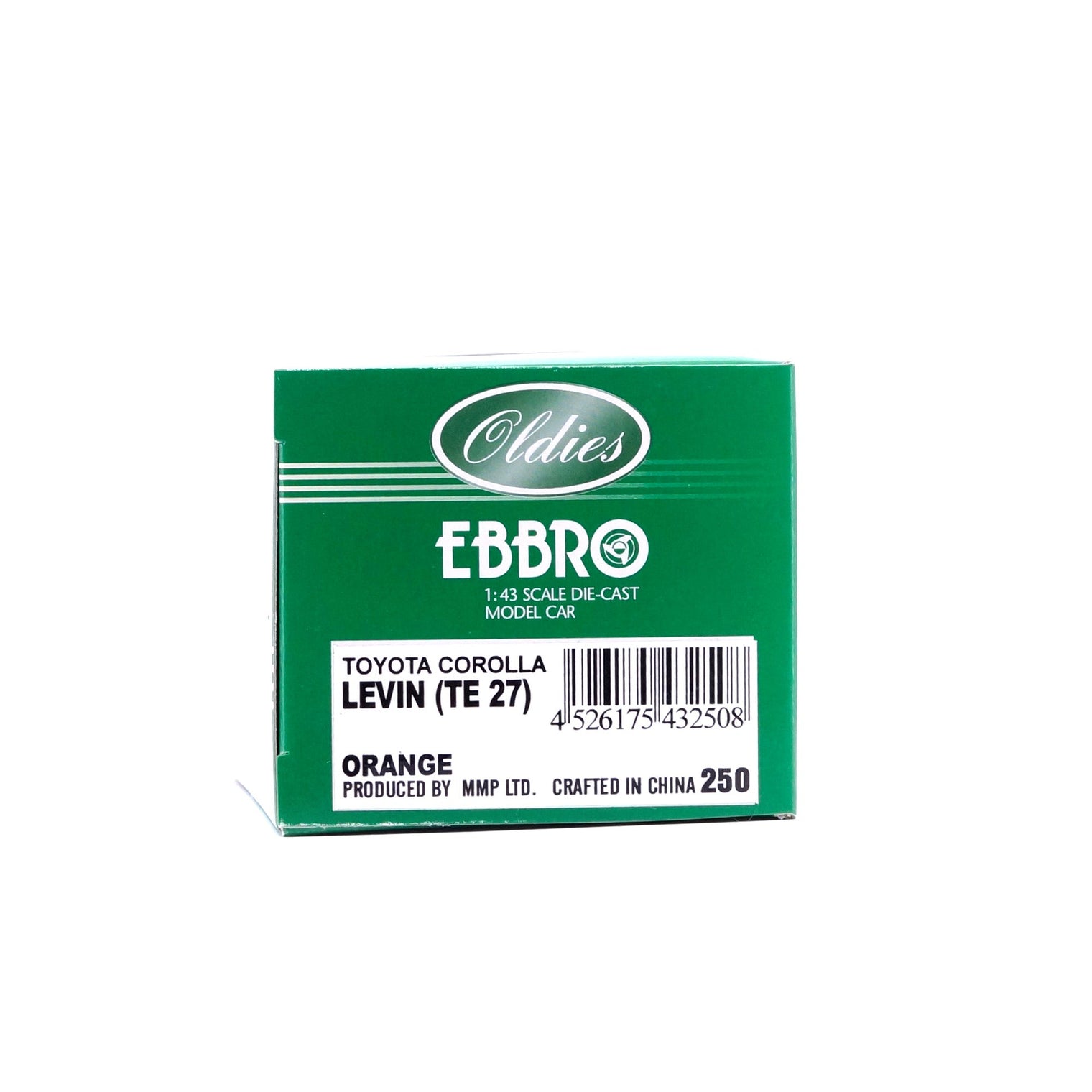 1/43 TOYOTA COROLLA LEVIN (TE 27) (ORANGE)