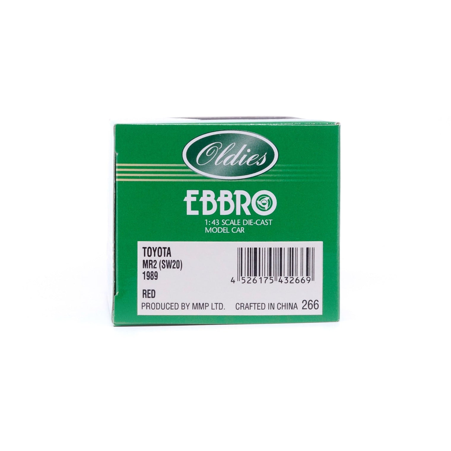 1/43 TOYOTA MR2 (SW20) 1989 (RED)