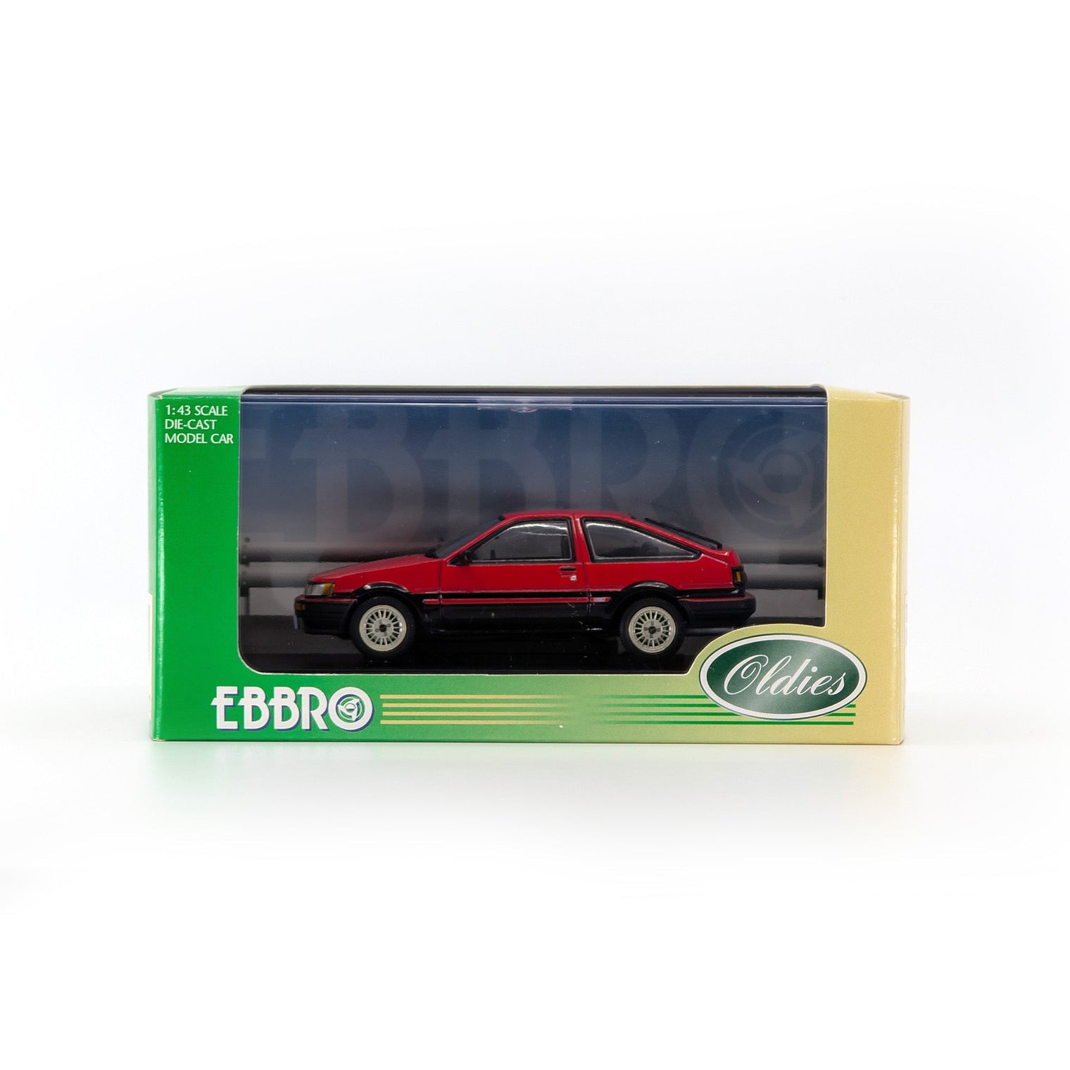 1/43 TOYOTA CAROLLA LEVIN(AE86)（RED/BLACK）