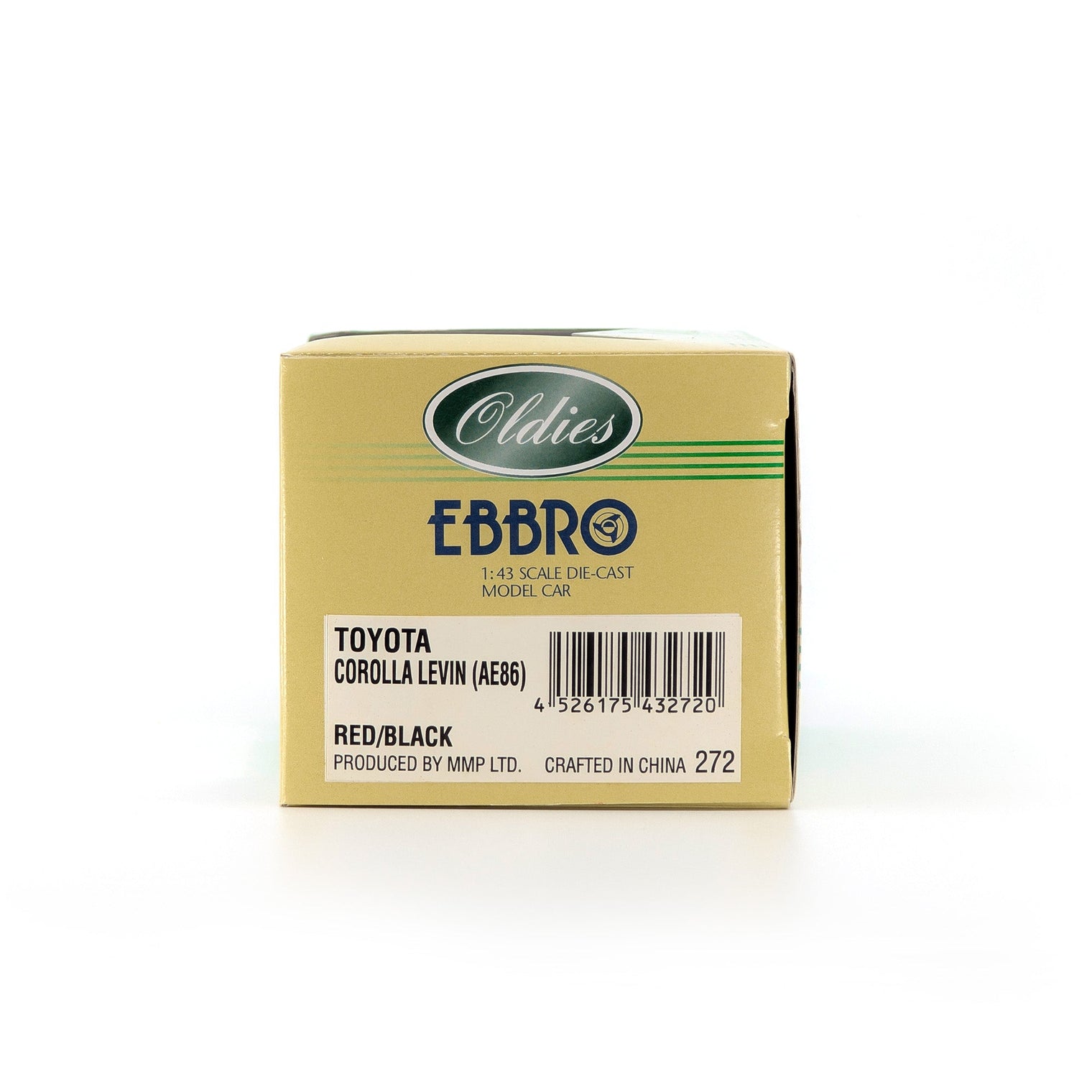 1/43 TOYOTA CAROLLA LEVIN(AE86)（RED/BLACK）