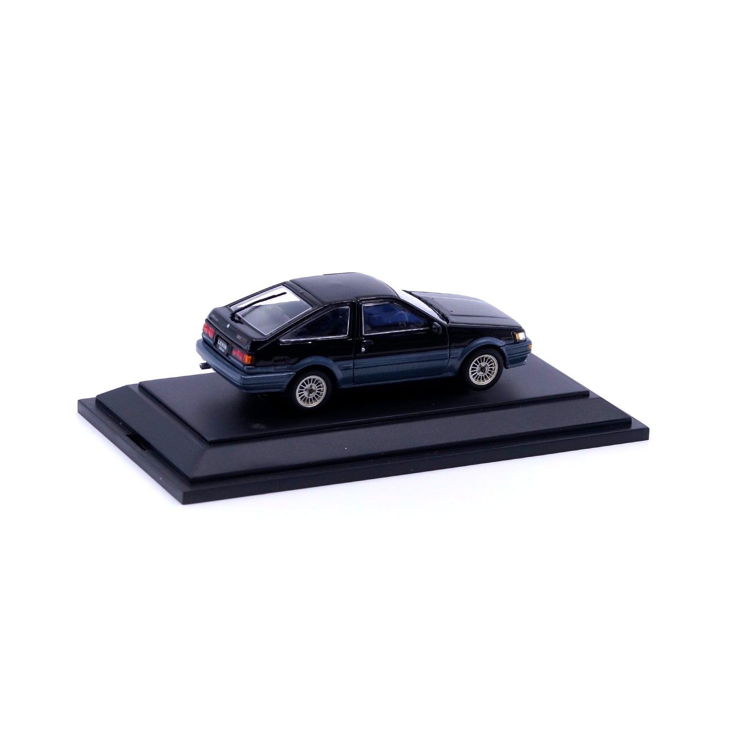 1/43 TOYOTA COROLLA LEVIN (AE86) (BLACK/GRAY)