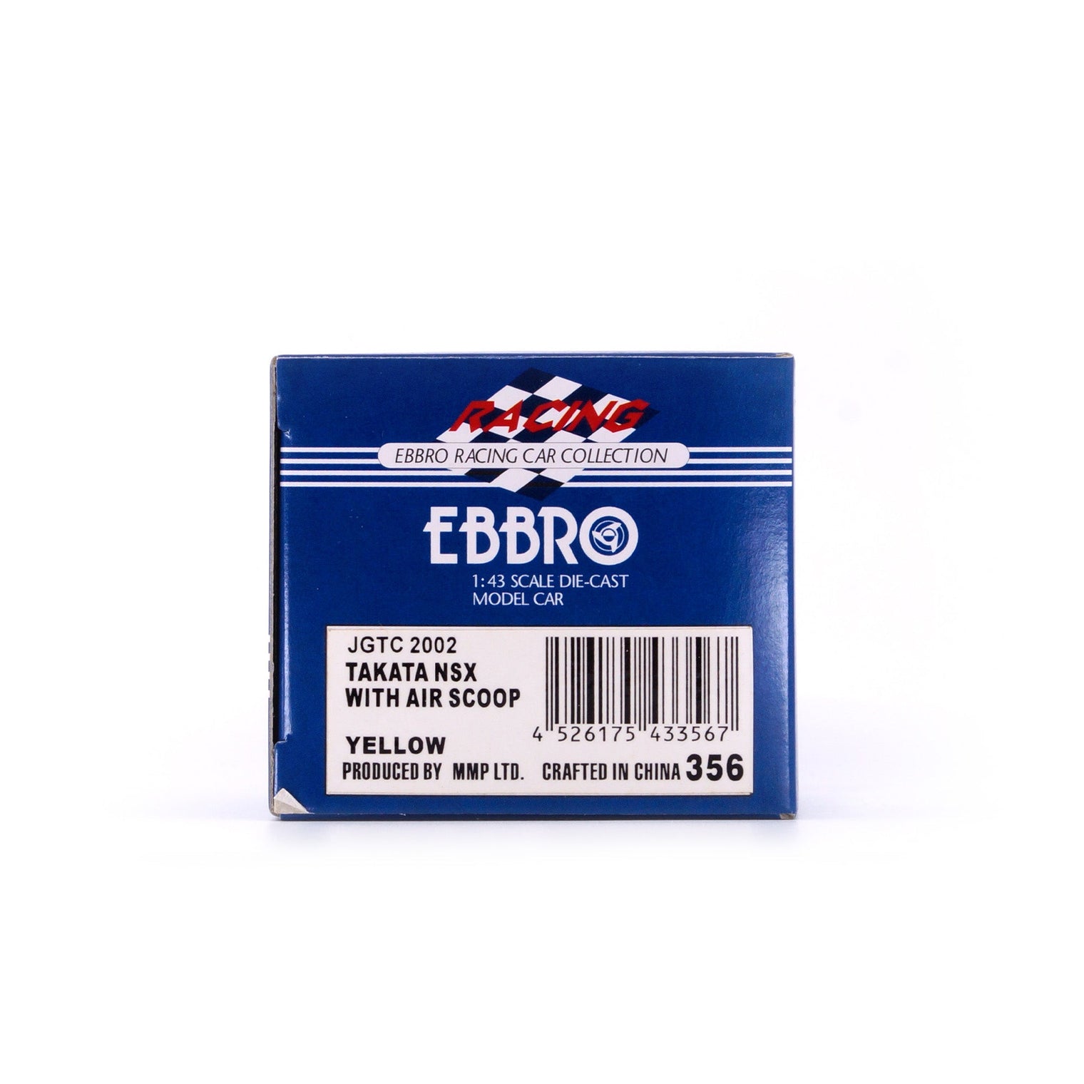 1/43 JGTC2002 TAKATA NSX WITH AIR SCOOP (YELLOW)