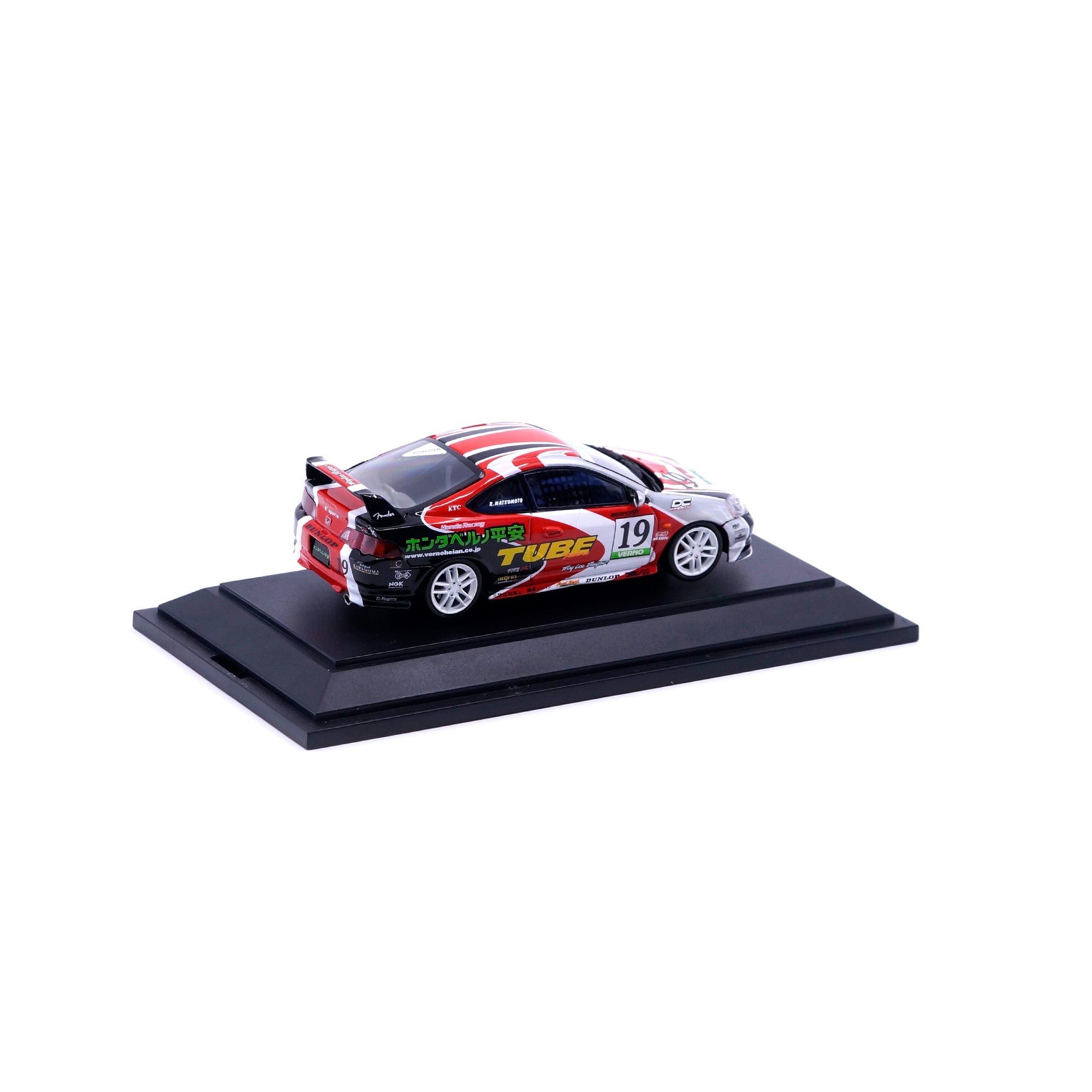 1/43 Integra One make race TUBE Verno Heian Integra (WHITE) – EBBRO