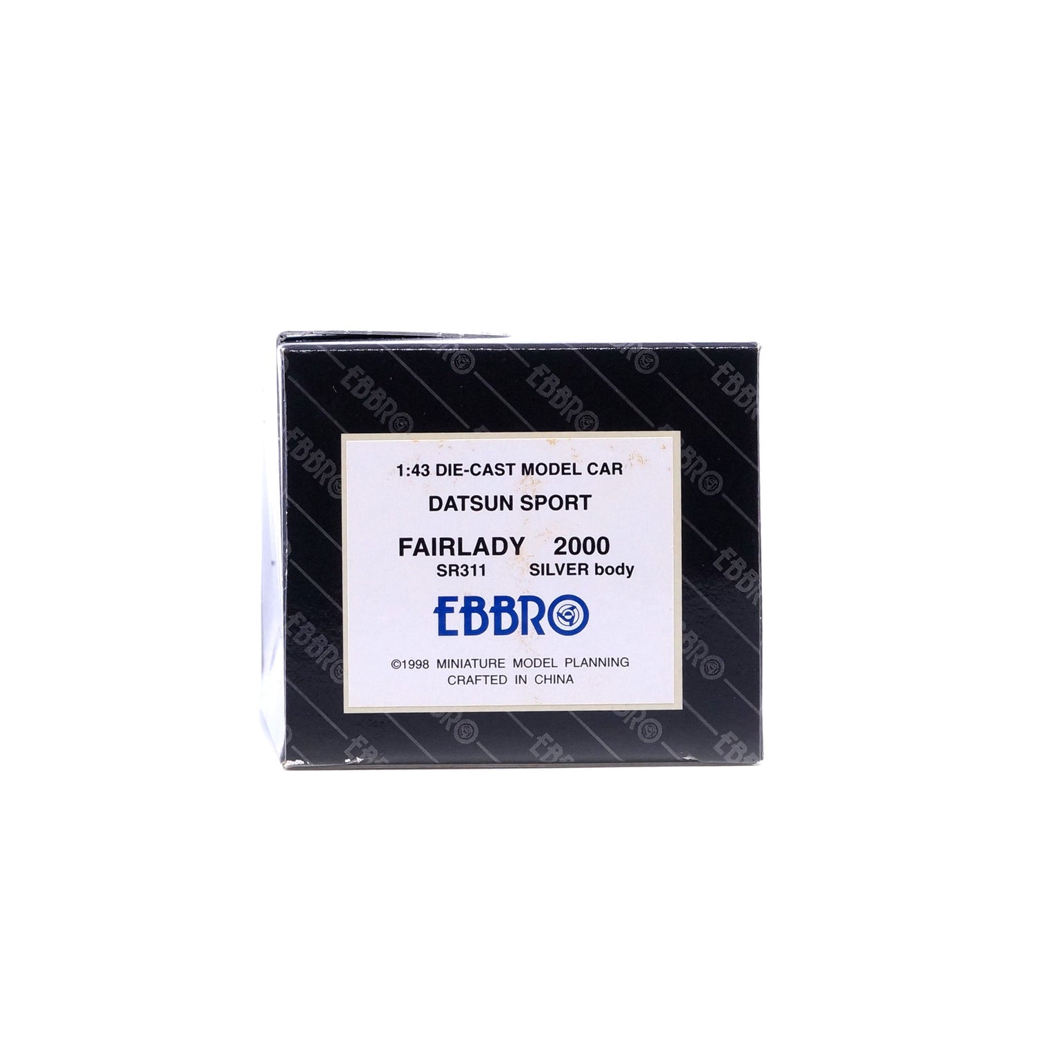 1/43 DIE-CAST MODEL CAR DATSUN SPORT FAIRLADY 2000 (SILVER)