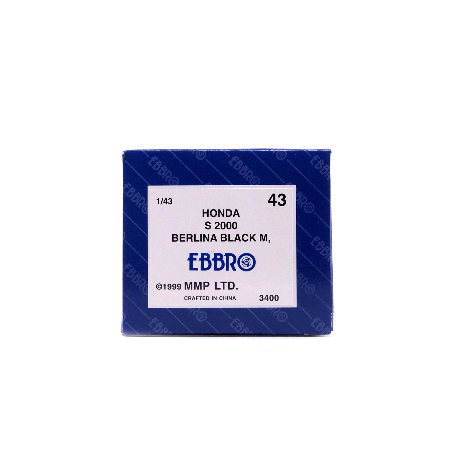 1/43 HONDA S 2000 (BERLINA BLACK M,)