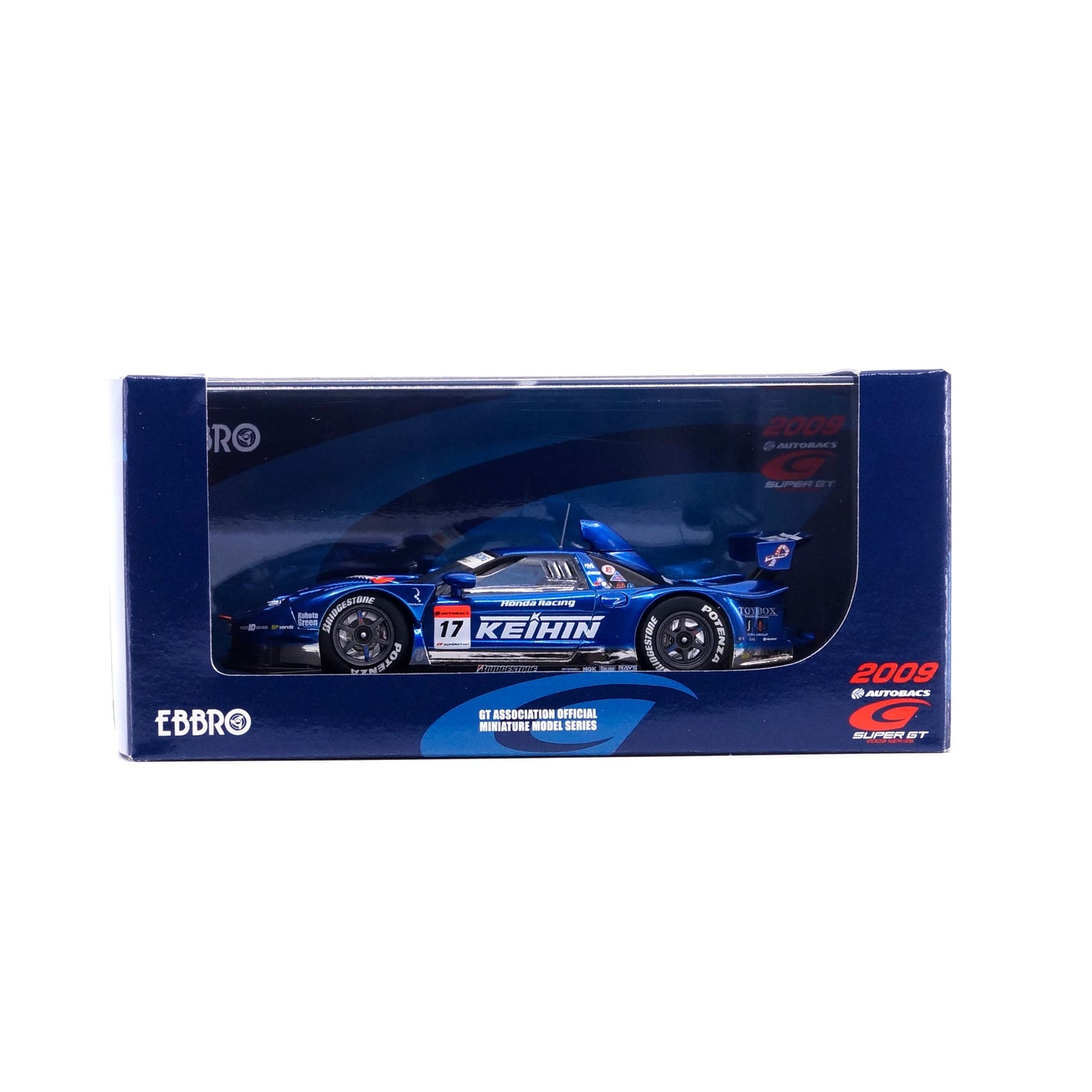 1/43 SUPER GT 500 KEIHIN NSX (BLUE / GRAY)