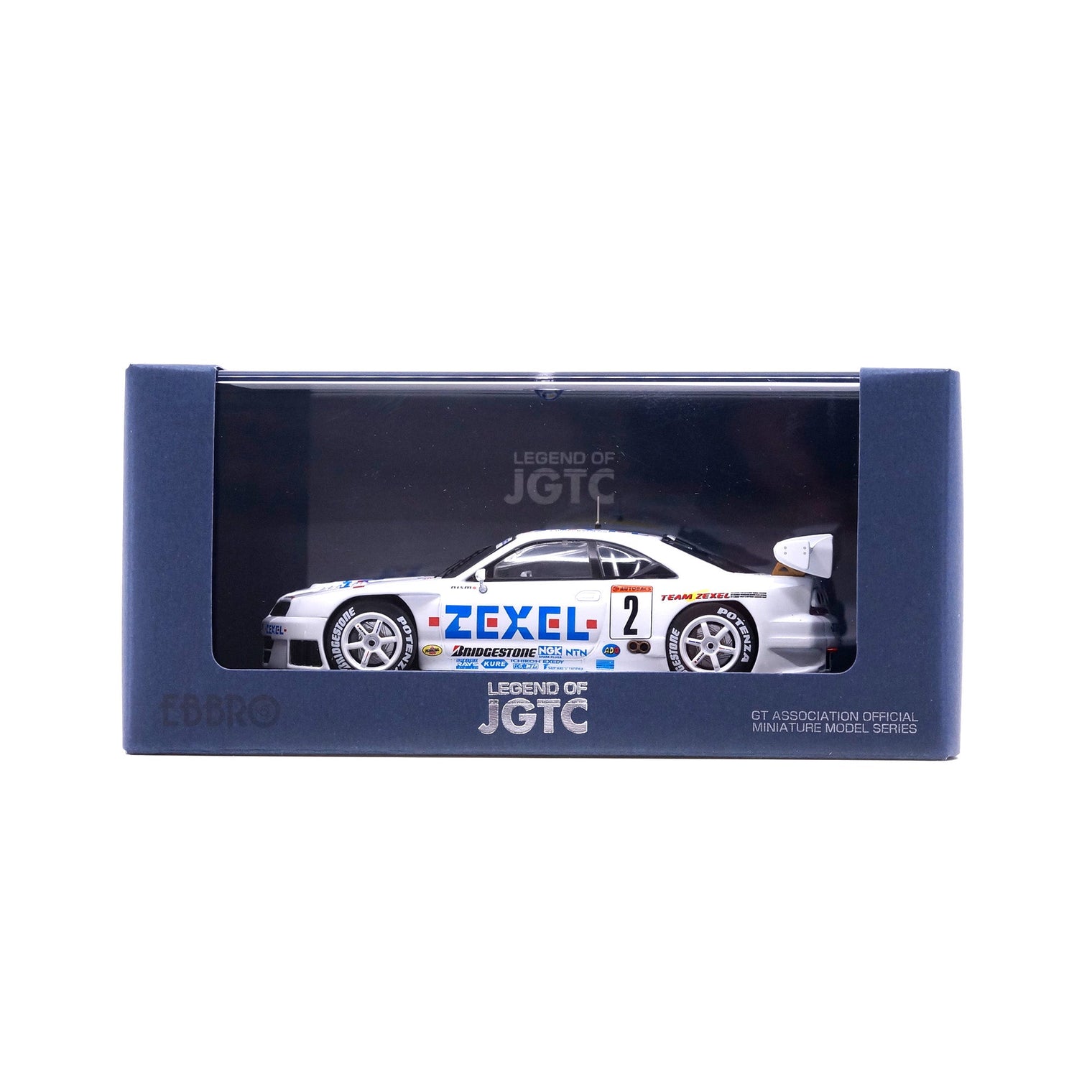 1/43 ZEXEL SKYLINE JGTC 1998 (WHITE)