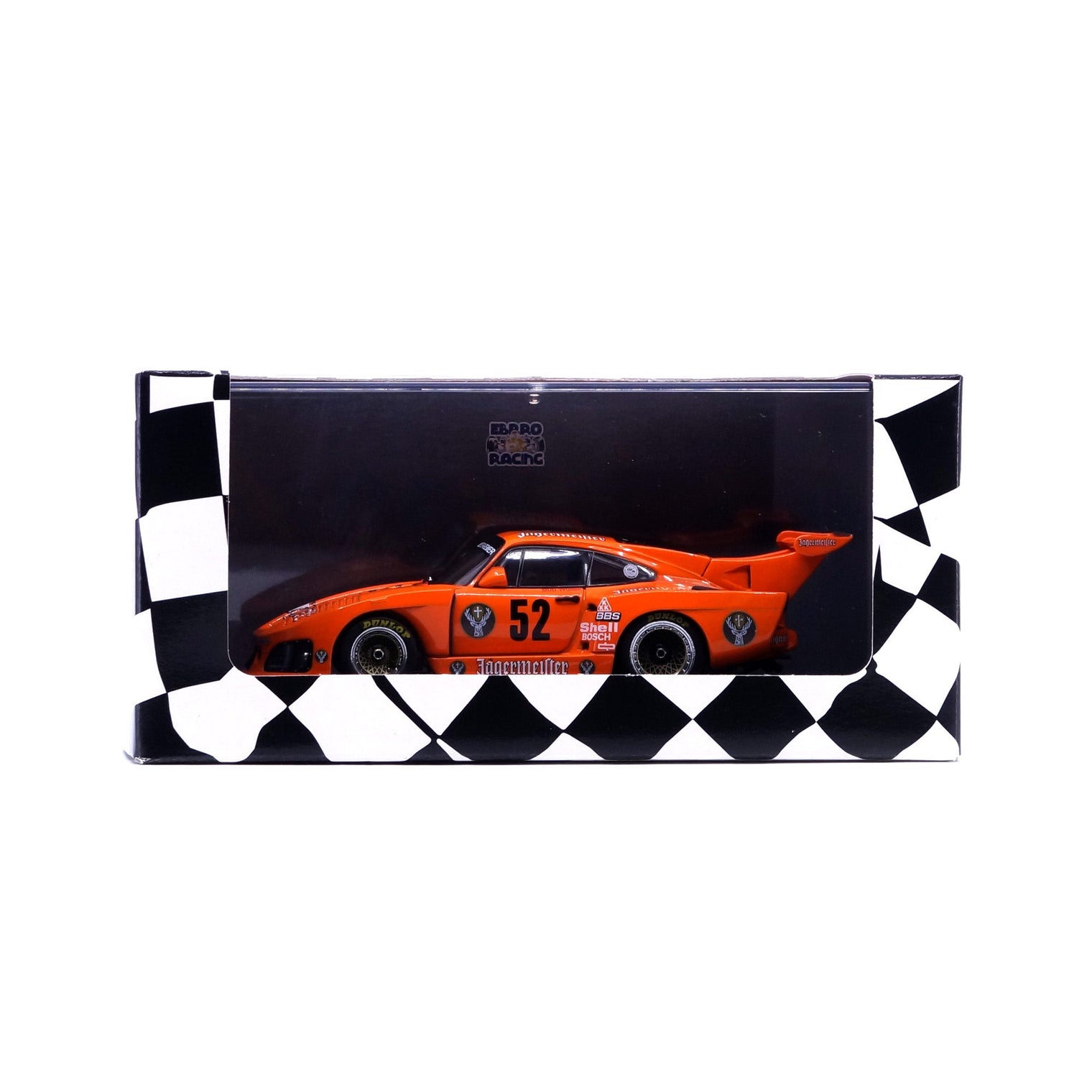 1/43 Jagermeister Porsche 935 K3 1981 Hockenheimring (ORANGE)