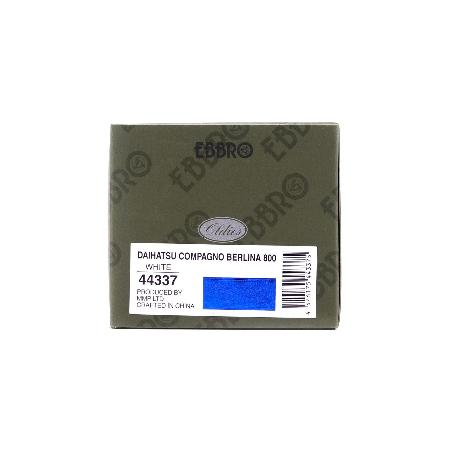 1/43 DAIHATSU COMPAGNO BERLINA 800 (WHITE)