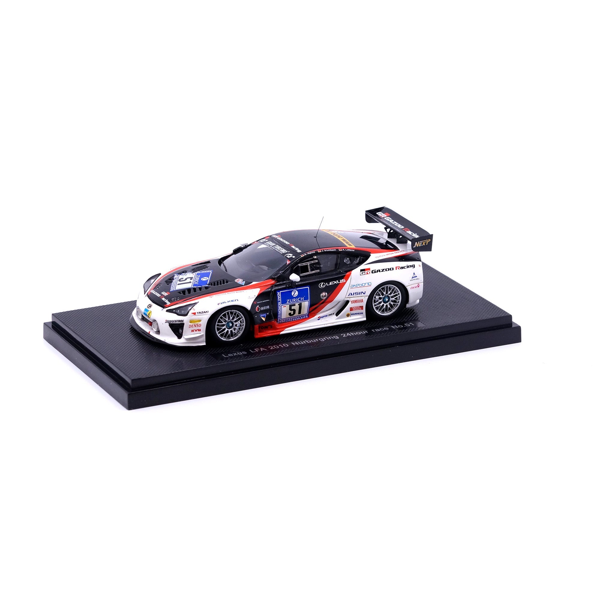 希少 エブロ 1/43 LEXUS LF-A ニュル24時間 2010 2台 希少】エブロ 1/43 LEXUS LF-A ニュル24時間 2010 2台 - メルカリ
