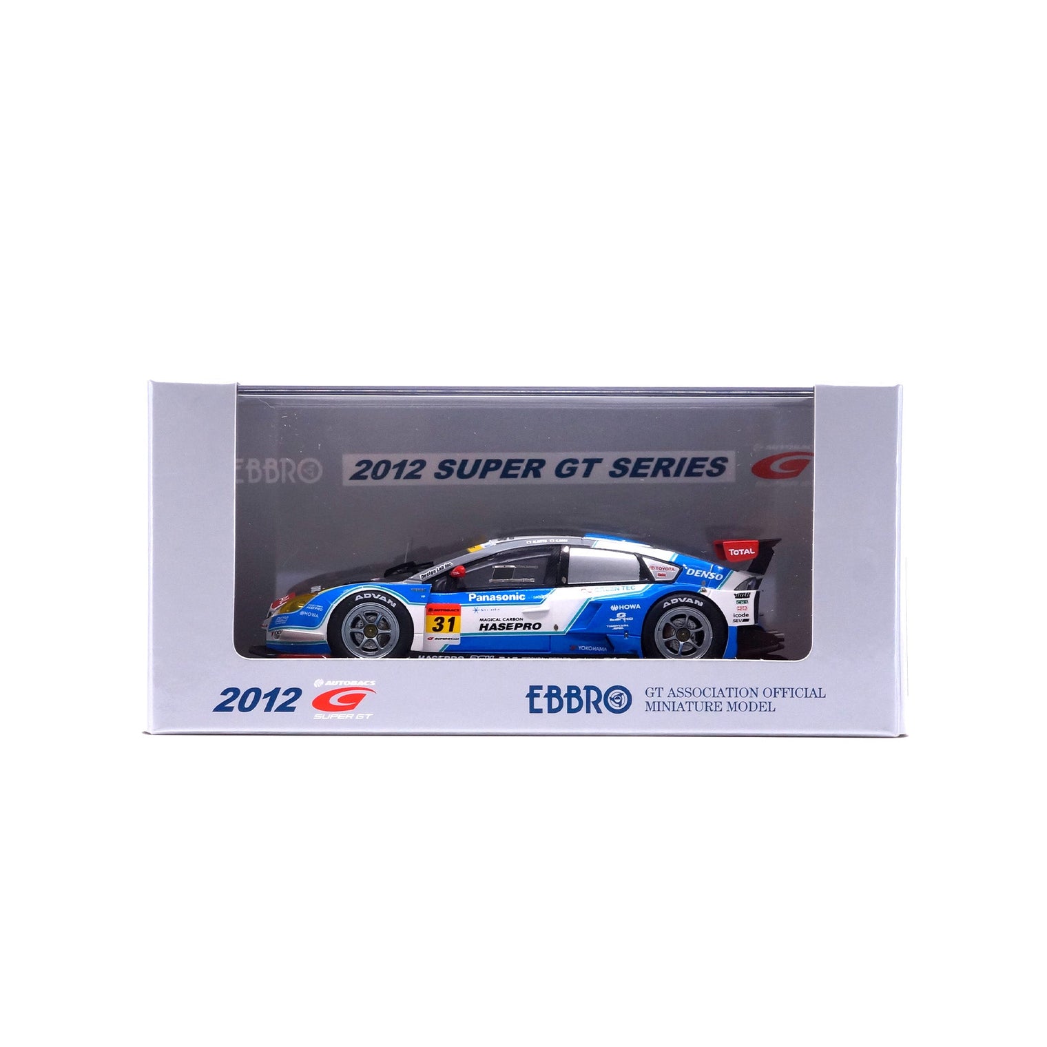 1/43 SUPER GT300 2012 Okayama Test apr HASEPRO PRIUS GT