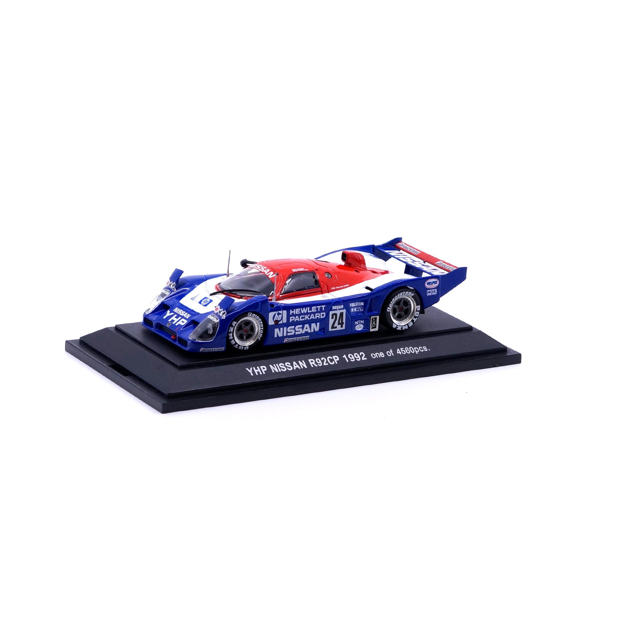 1/43 NISSAN YHP R92 CP (WHITE/BLUE) – EBBRO