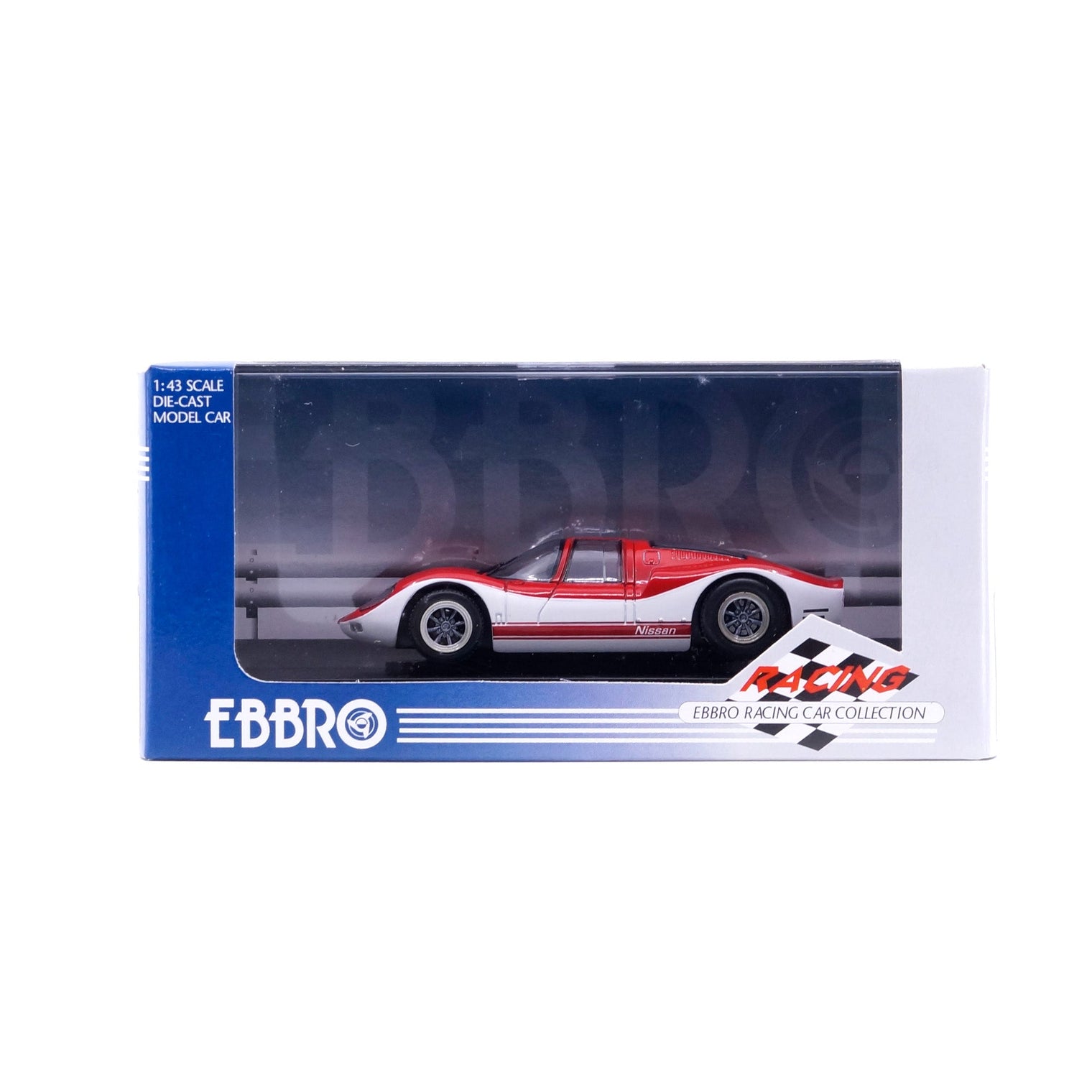1/43 NISSAN R380 II Speed ​​trial 1967 (RED/WHITE)