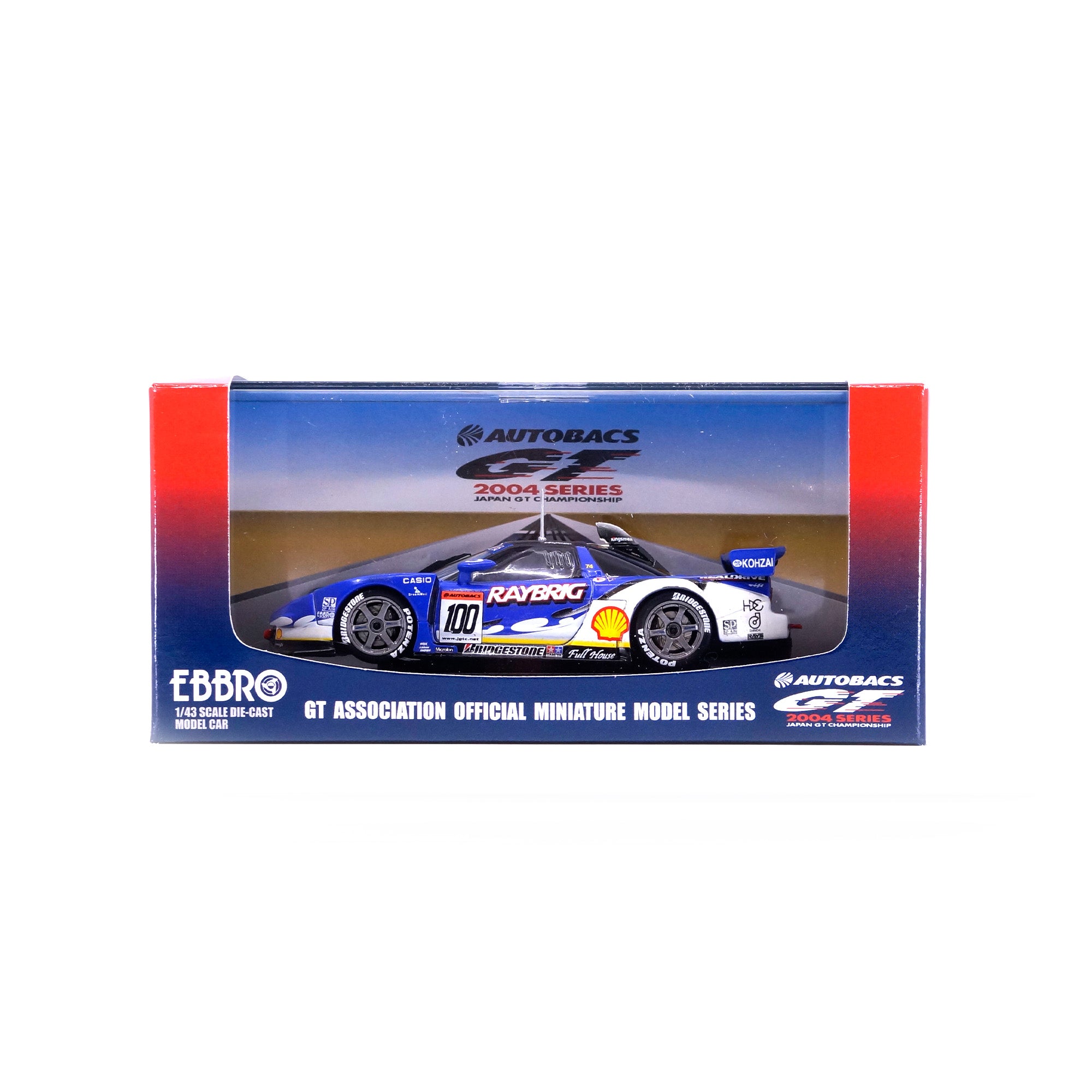 1/43 JGTC 2004 Raybrig NSX (BLUE) – EBBRO