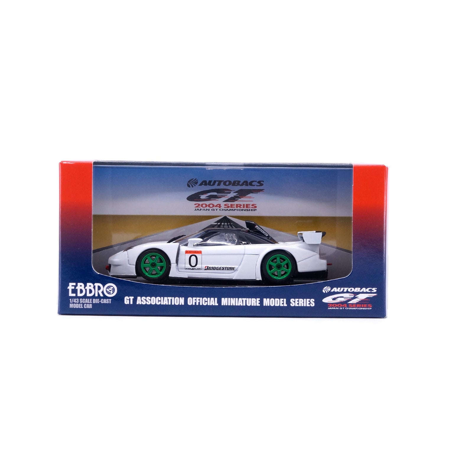 1/43 JGTC 2004 HONDA NSX TEST CAR (WHITE)