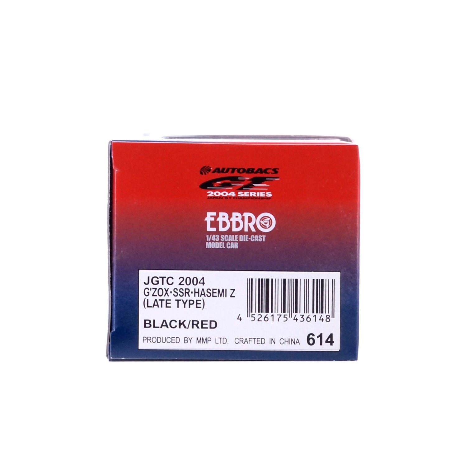 1/43 JGTC 2004 G'ZOX・SSR・HASEMI Z (LATE TYPE) (BLACK/RED)