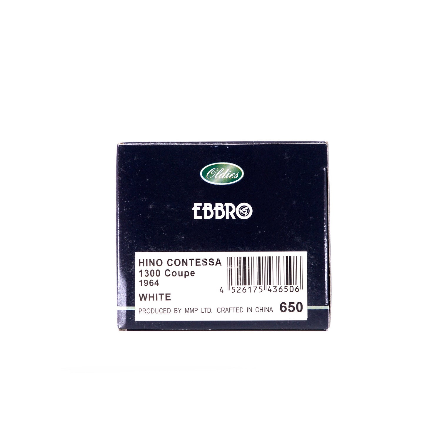 1/43 HINO CONTESSA 1300 Coupe 1964 (WHITE)