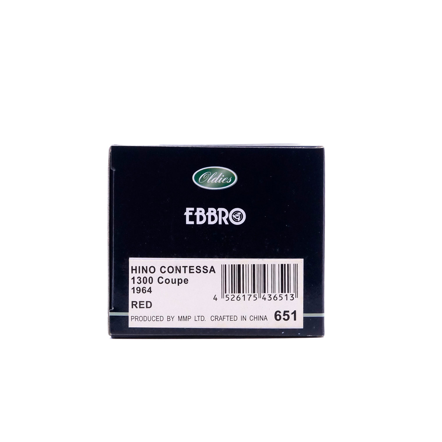 1/43 HINO CONTESSA 1300 Coupe 1964 (RED)