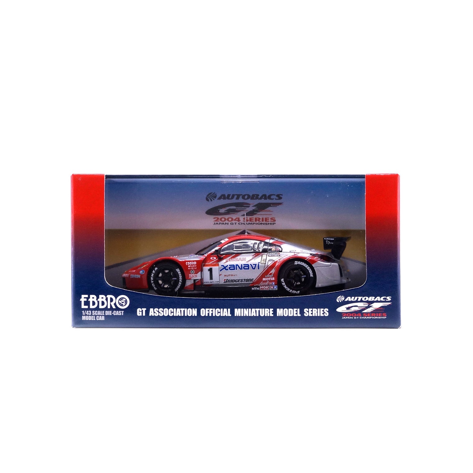 1/43 JGTC 2004 XANAVI NISMO Z Late Type (SILVER/RED)