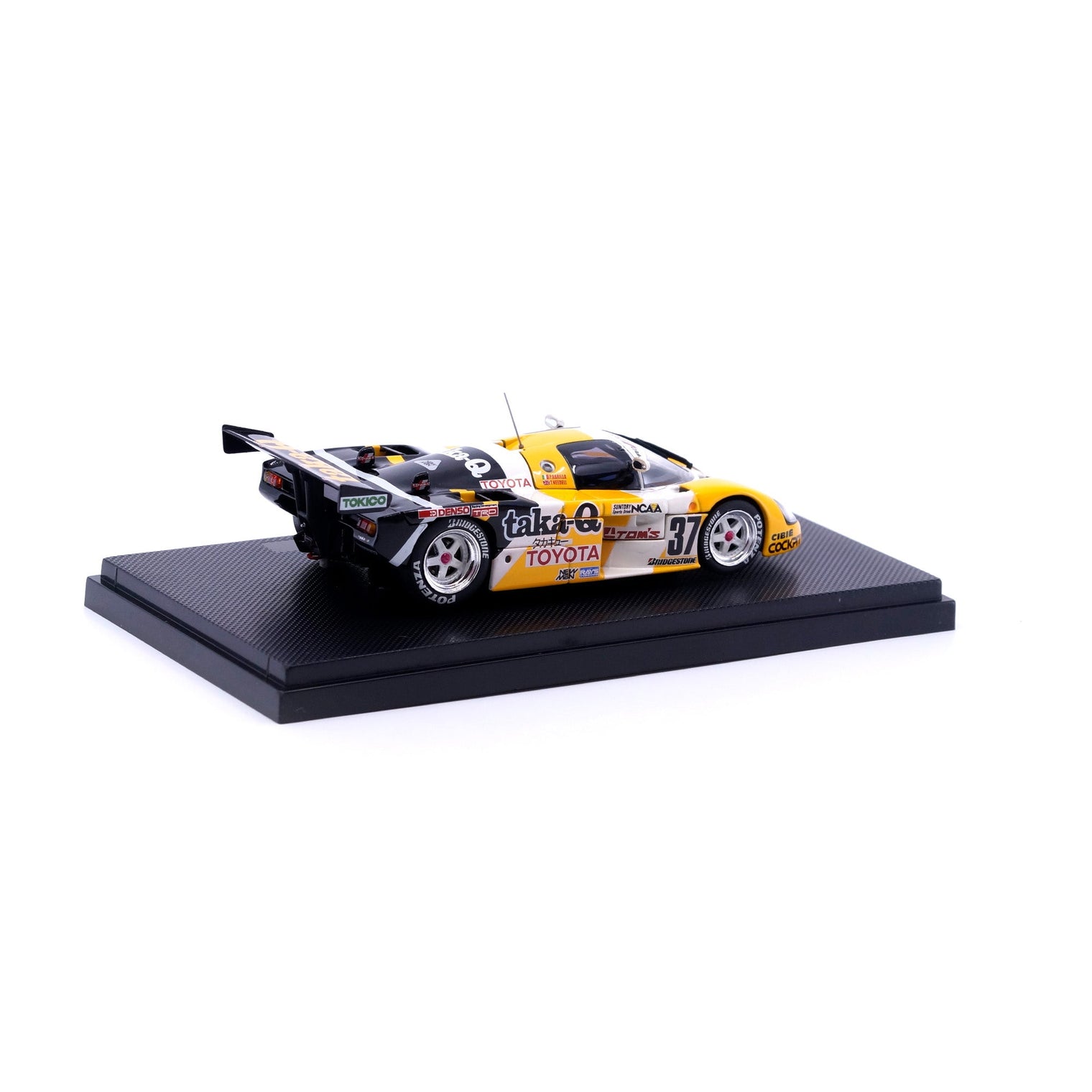 1/43 TAKA-Q TOM'S 88C JSPC (WHITE/YELLOW)
