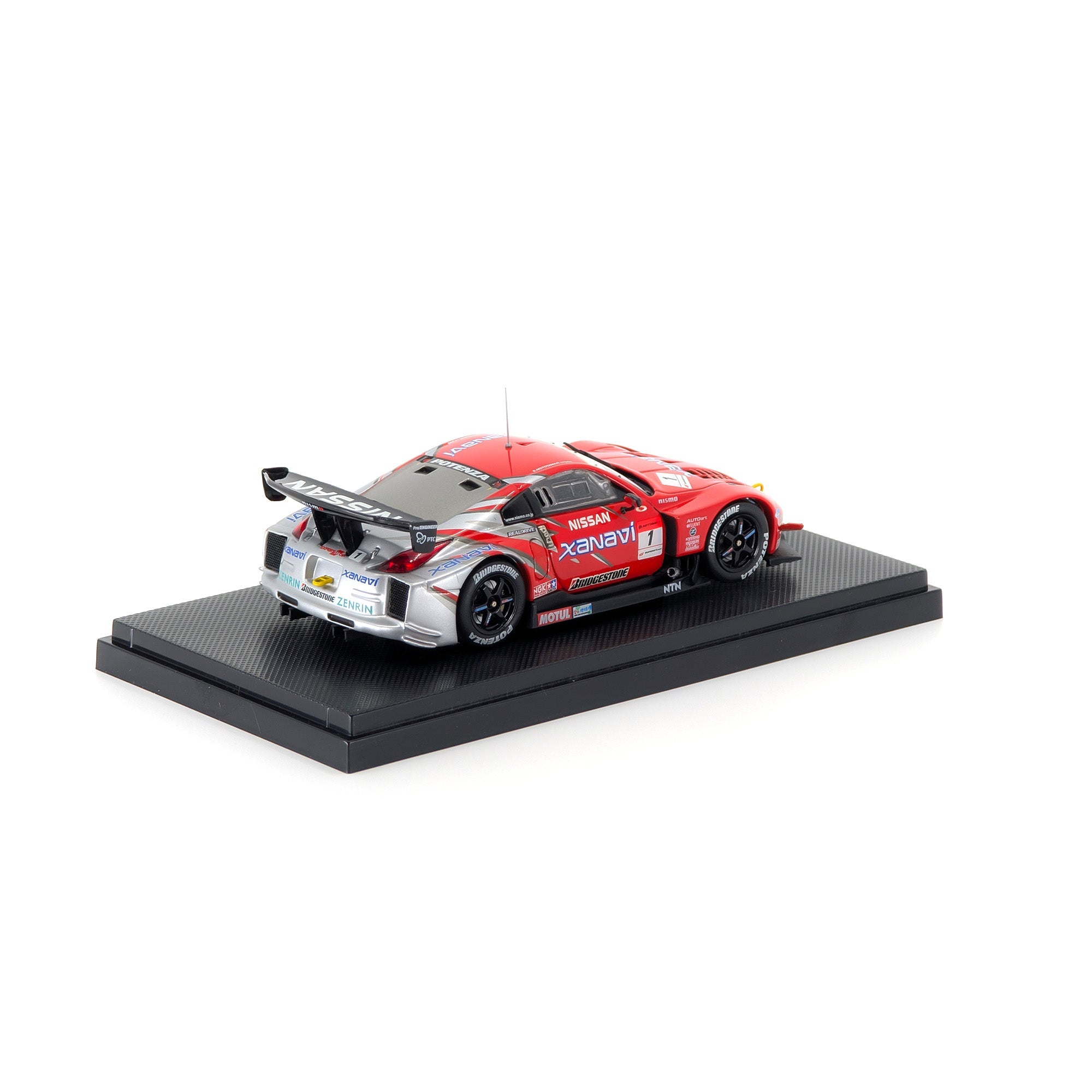 1/43 SUPER GT 2005 XANAVI NISMO Z（SILVER/RED） – EBBRO