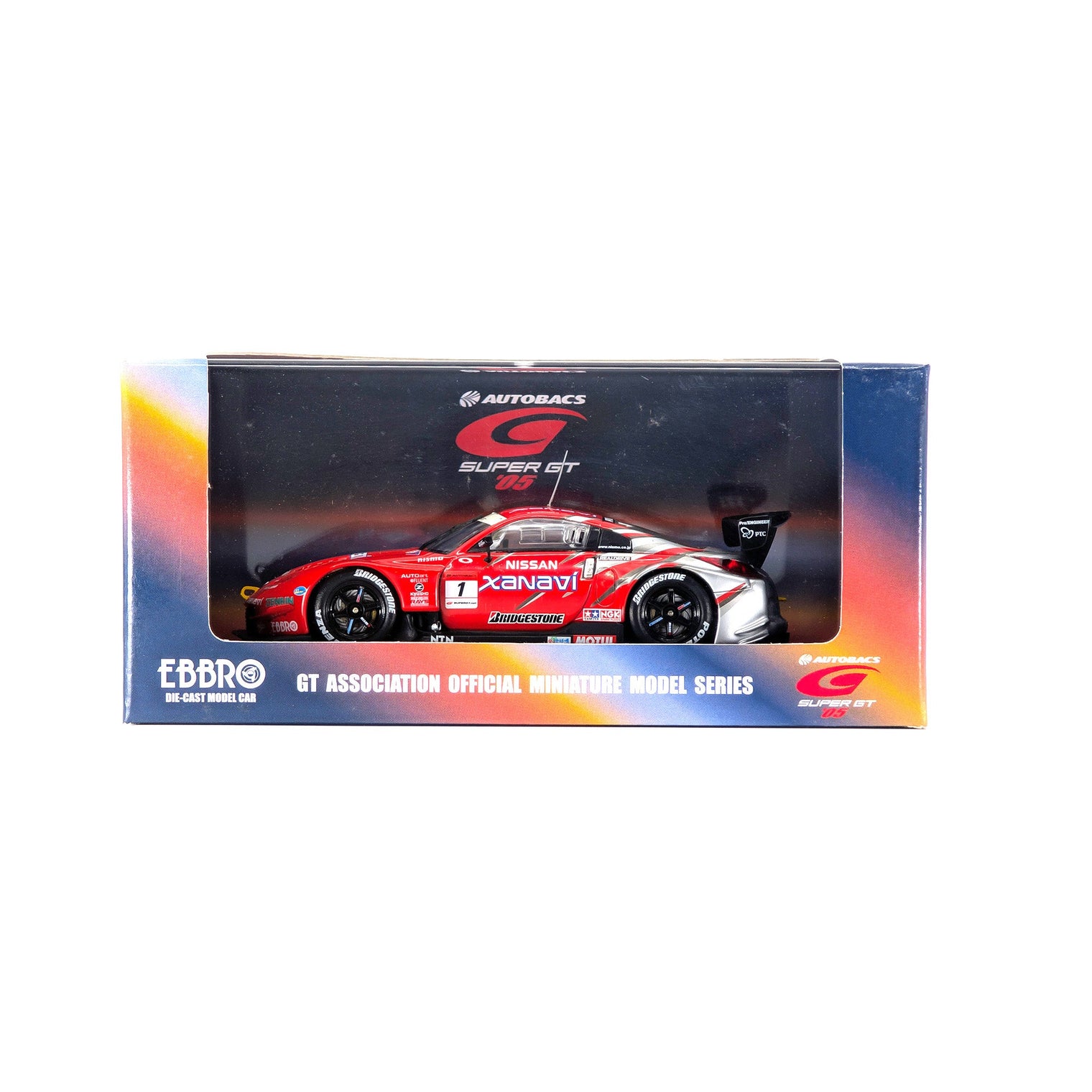 1/43 SUPER GT 2005 XANAVI NISMO Z (SILVER/RED)
