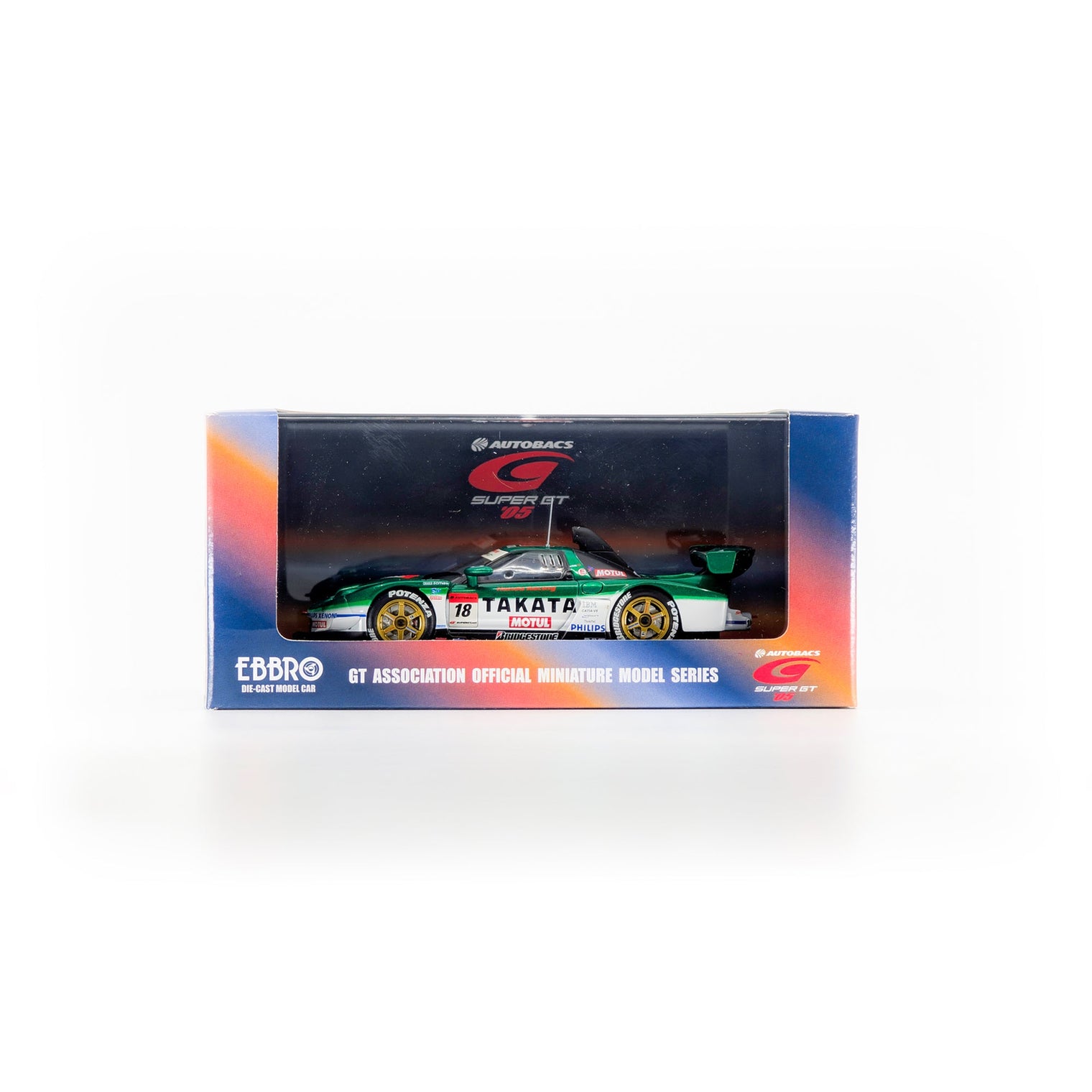 1/43 SUPER GT 2005 TAKATA DOME NSX (GREEN)