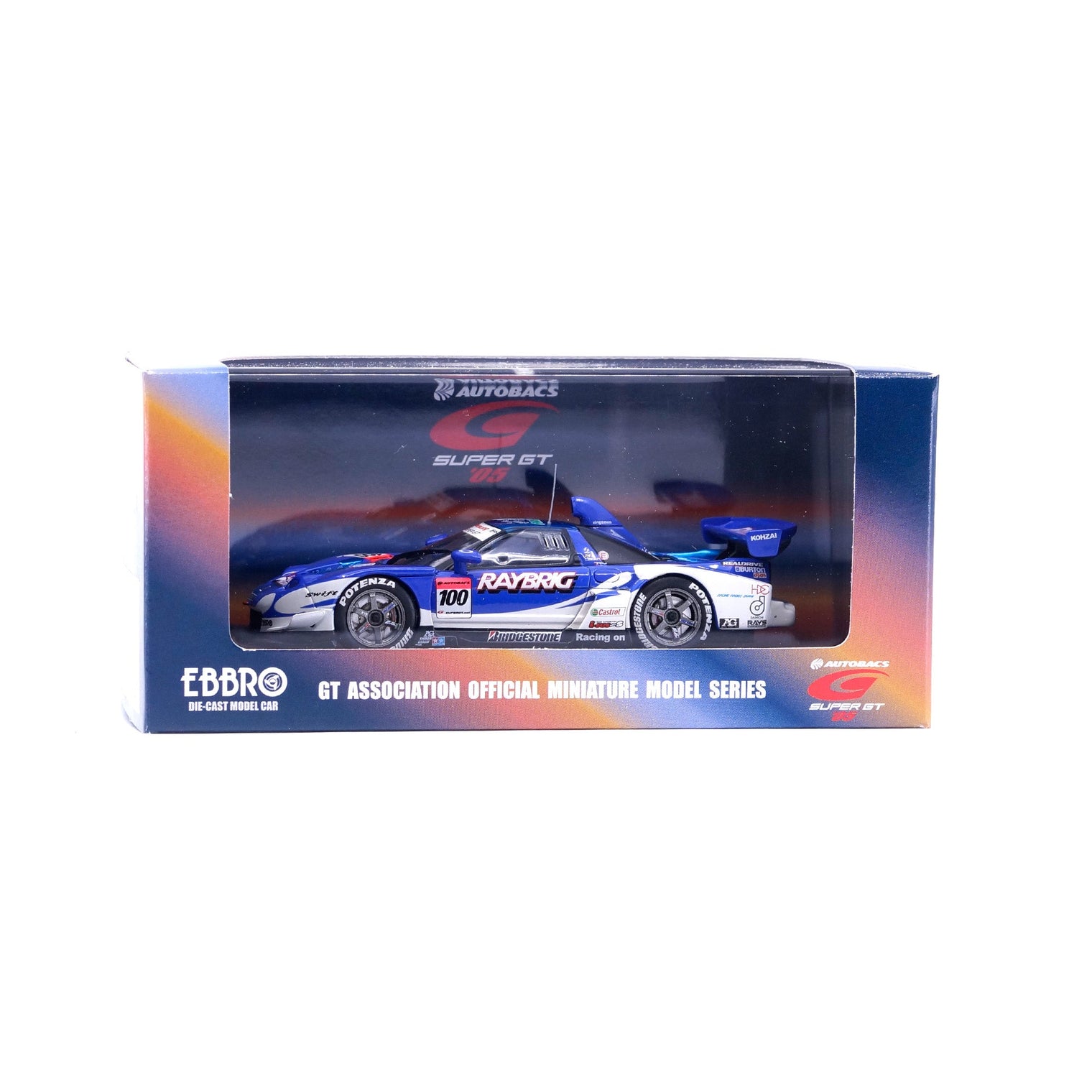 1/43 SUPER GT 2005 RAYBRIG NSX (BLUE)