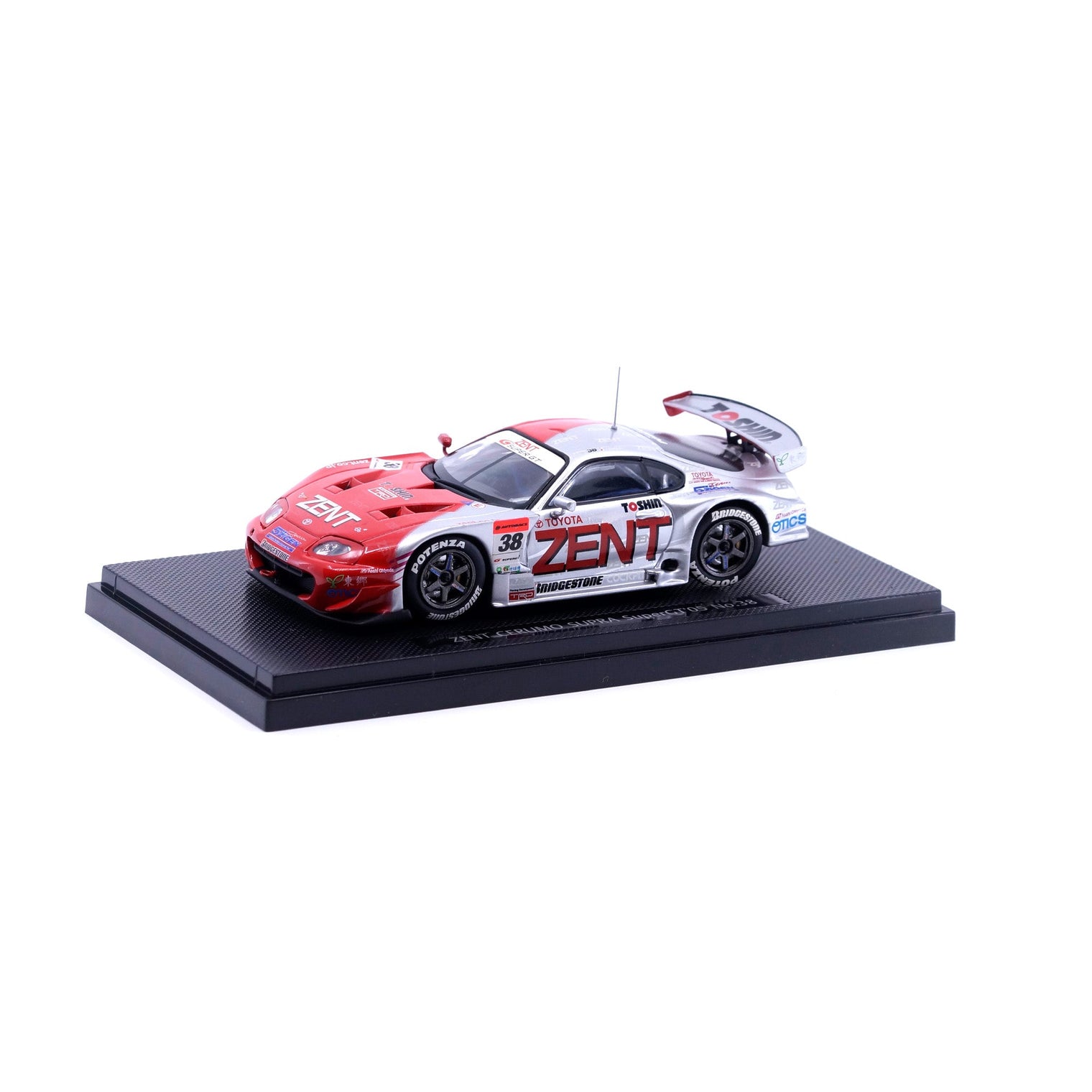 1/43 SUPER GT 2005 ZENT CERUMO SUPRA (SILVER/RED)