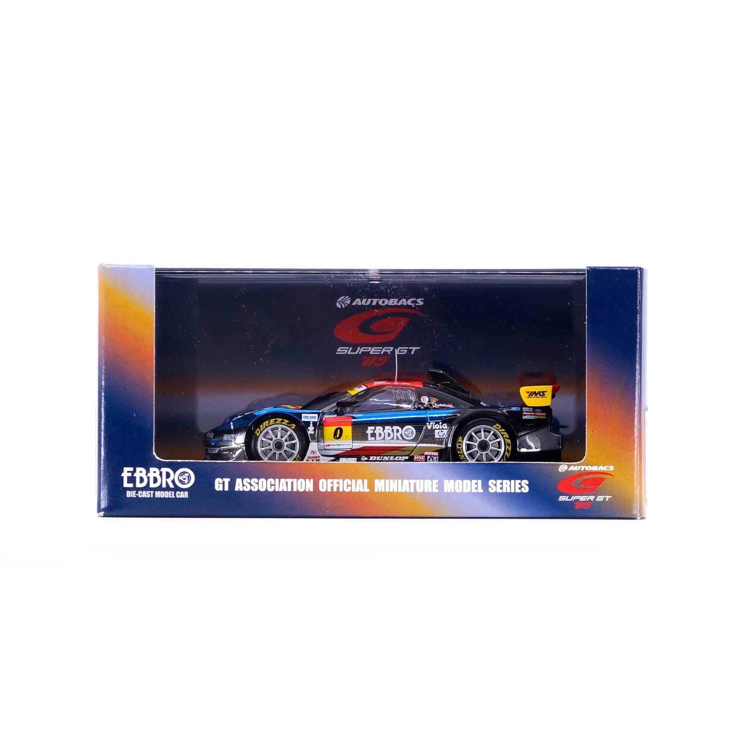 1/43 EBBRO M-TEC NSX Super GT 2005 NO.0 (Blue)