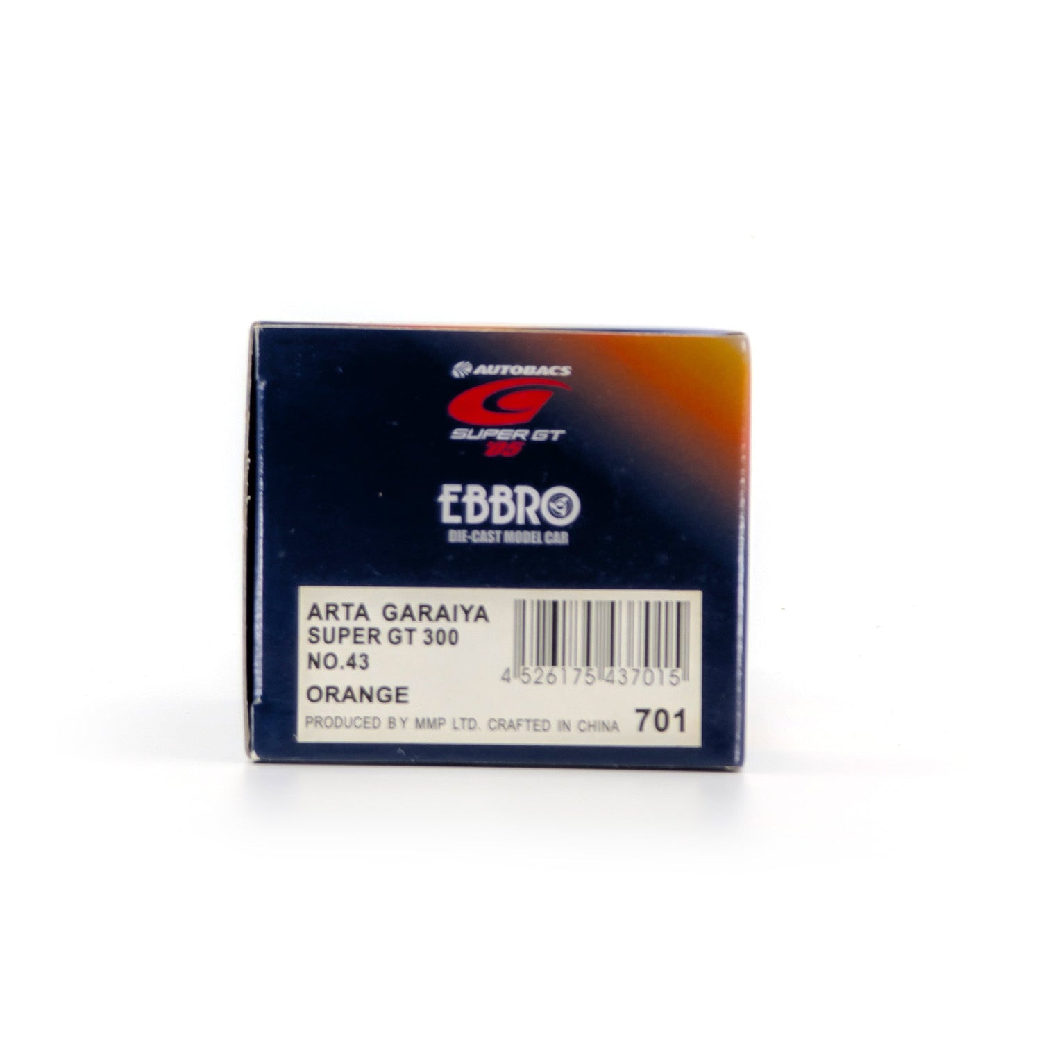 1/43 ARTA GARAIYA SUPER GT 300 No.43 (ORANGE)