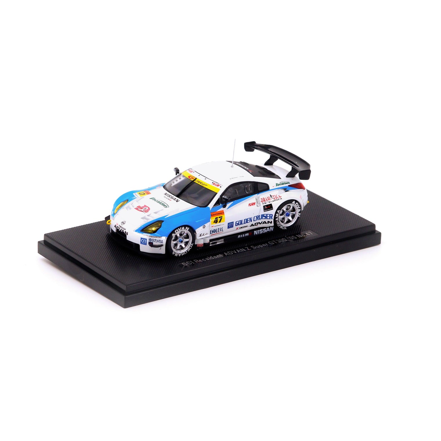 1/43 CCI RECALDENT ADVAN Z SUPER GT300 '05 NO.47 (WHITE)