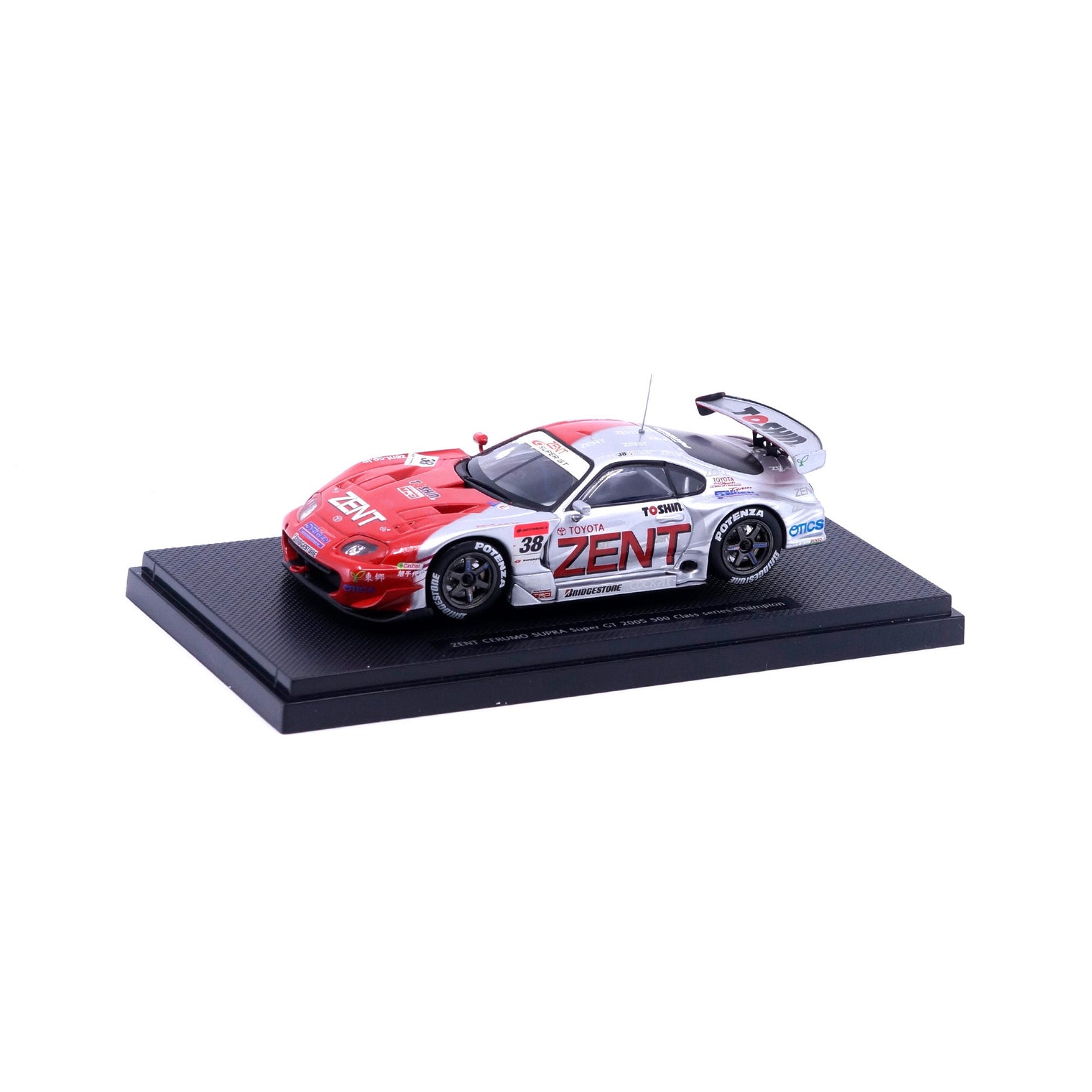 1/43 ZENT CERUMO SUPRA SUPER GT 2005 500 CHAMPION (SILVER/RED)