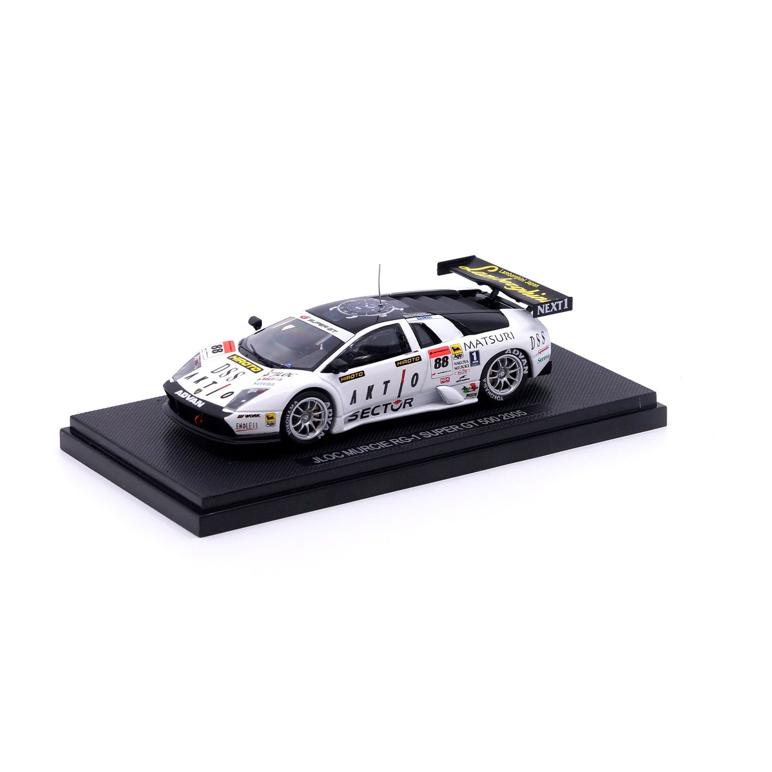 1/43 JLOC MURCIE RG-1 SUPER GT 500 2005 (WHITE)