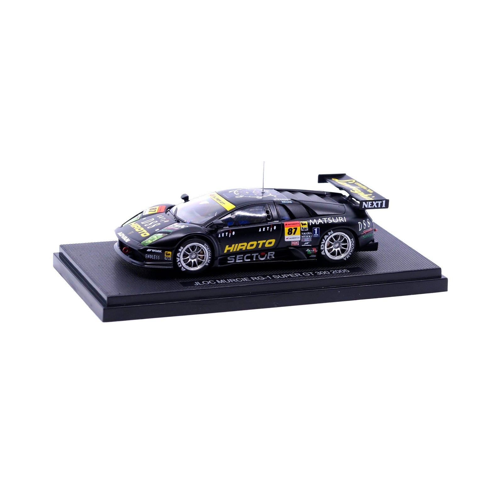 1/43 JLOC MURCIE RG-1 SUPER GT 300 2005 (BLACK)