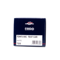 1/43 TOM'S 88C TEST CAR (WHITE)