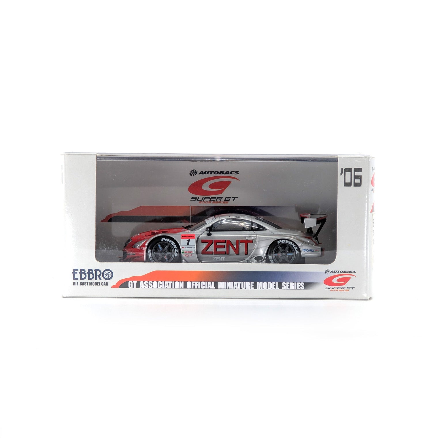 1/43 SUPER GT 500 ZENT CERUMO SC（SILVER/RED）