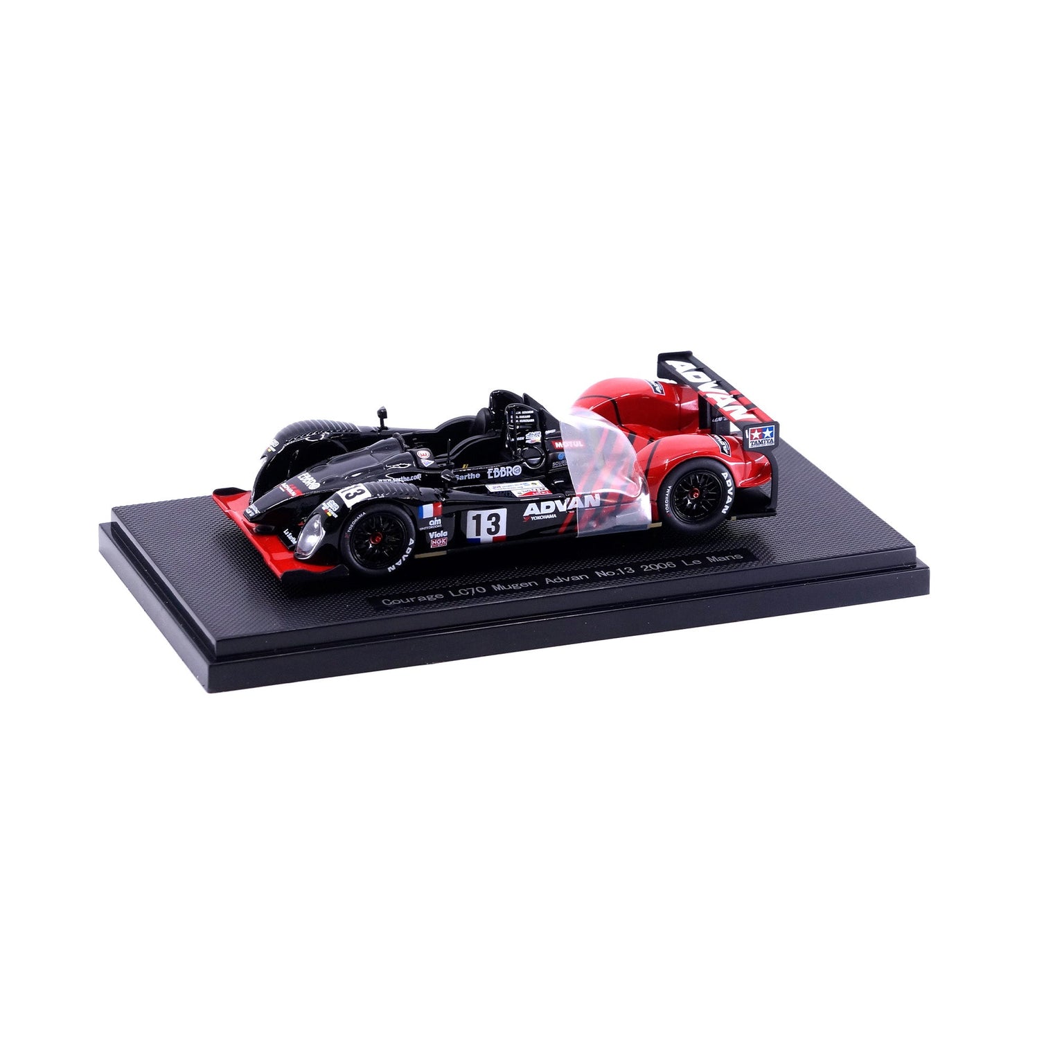 1/43 COURAGE LC70 MUGEN ADVAN NO.13 2006 LE MANS (BLACK)