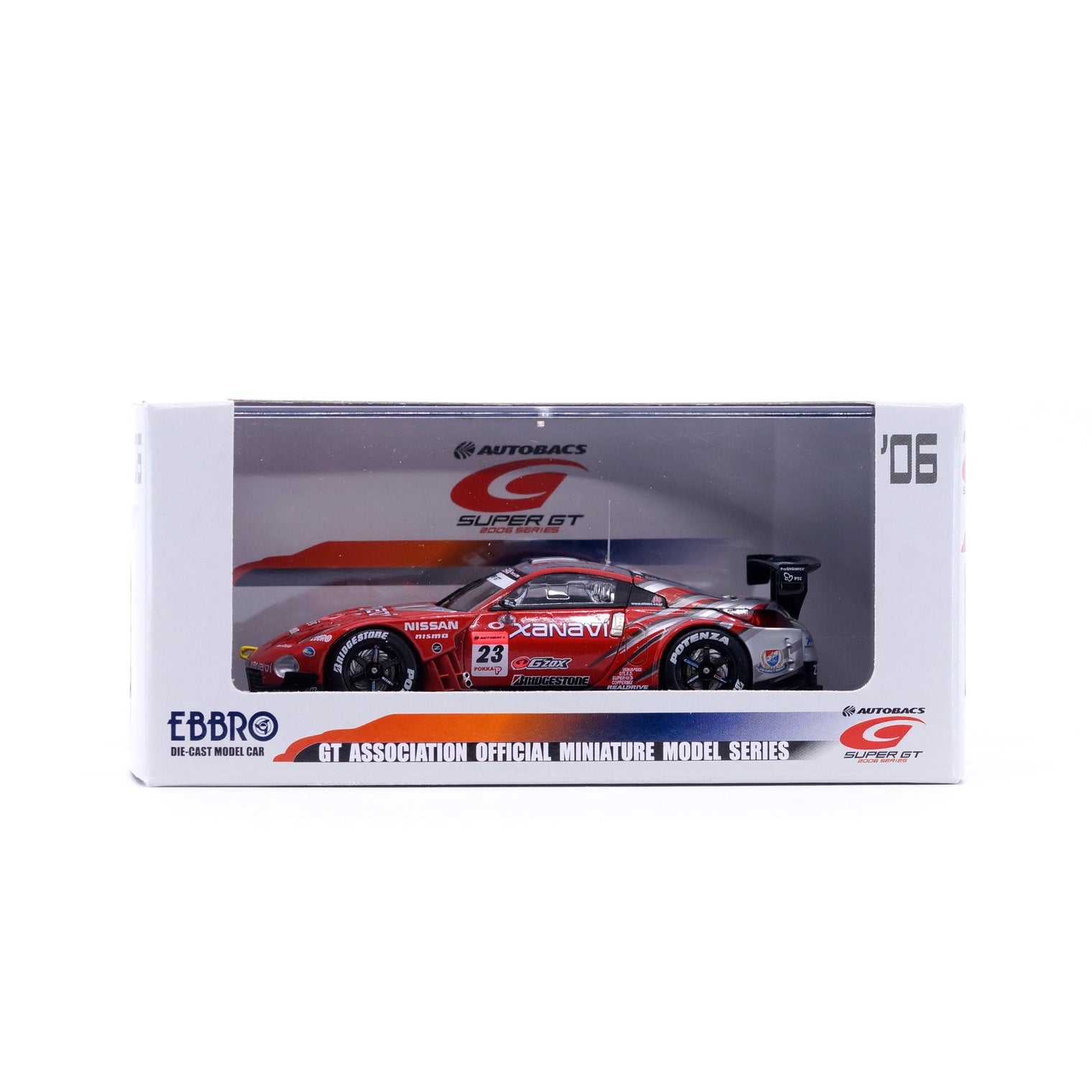 1/43 Xanavi Nismo Z Super GT 2006 Suzuka 1000Km. (Silver/Red)