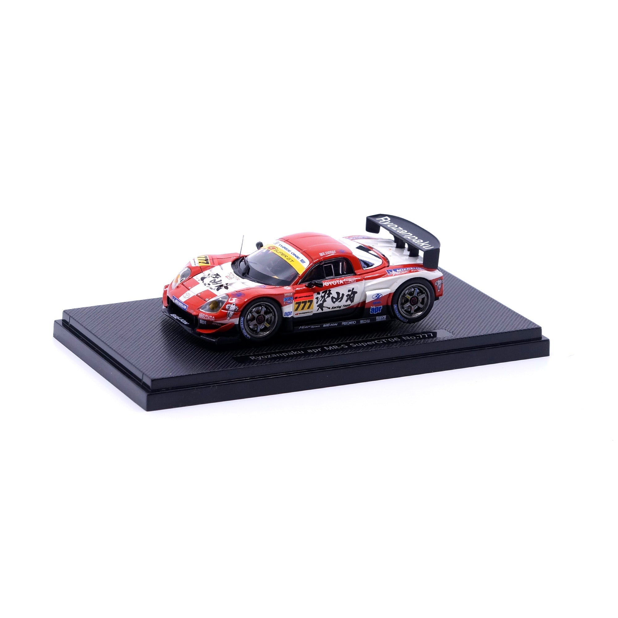 1/43 SUPER GT 300 RYOZANPAKU apr MR-S No.777 (WHITE/RED) – EBBRO