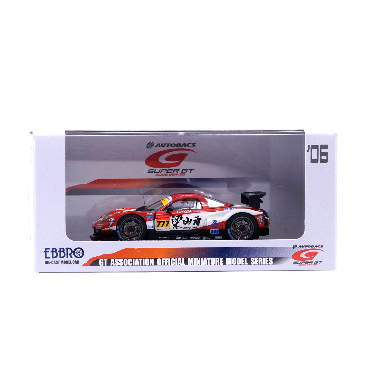 1/43 SUPER GT 300 RYOZANPAKU apr MR-S No.777 (WHITE/RED)