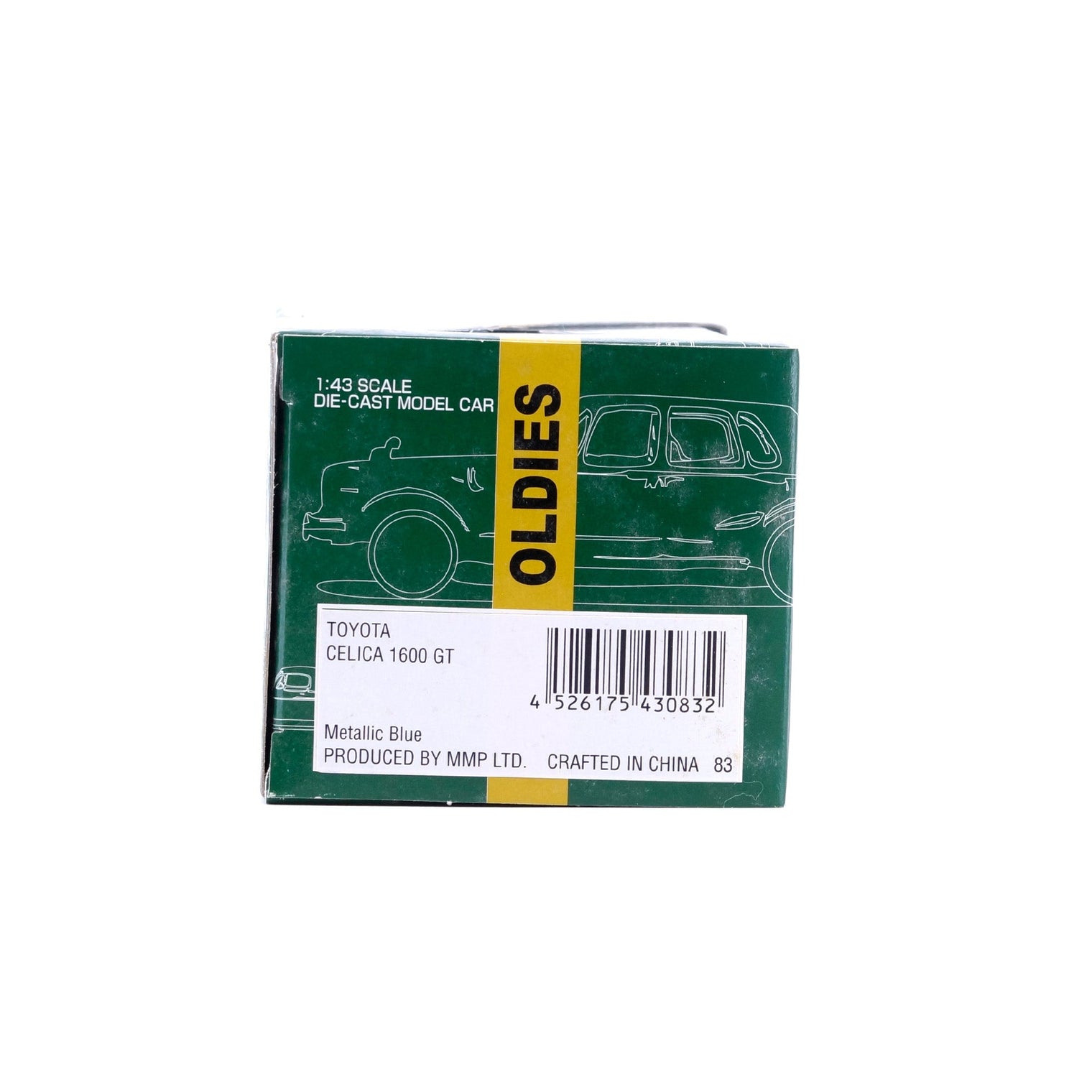 1/43 TOYOTA CELICA 1600 GT (Metallic Blue)